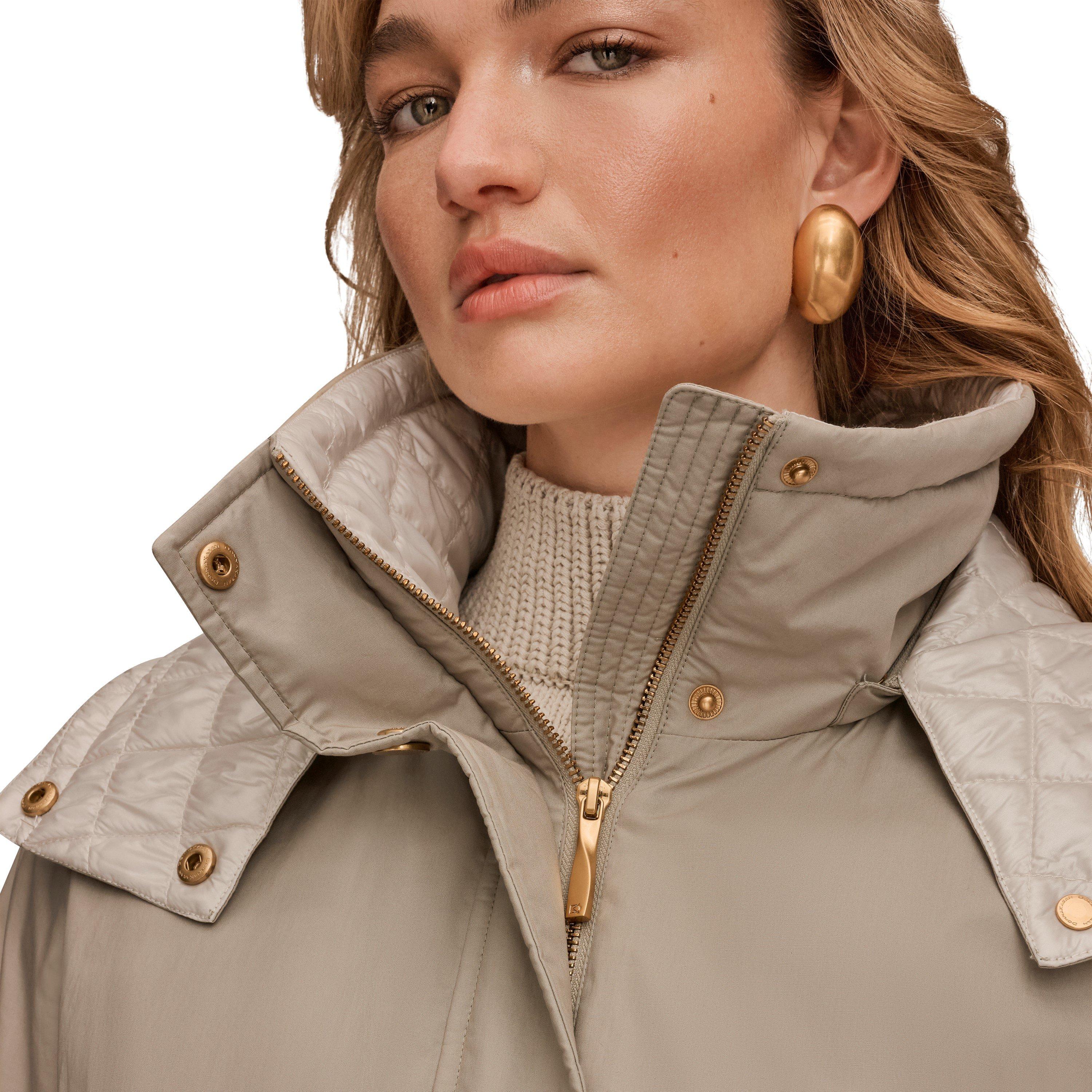 Taupe - Donna Karan - Women's Hybrid Jacket - 5
