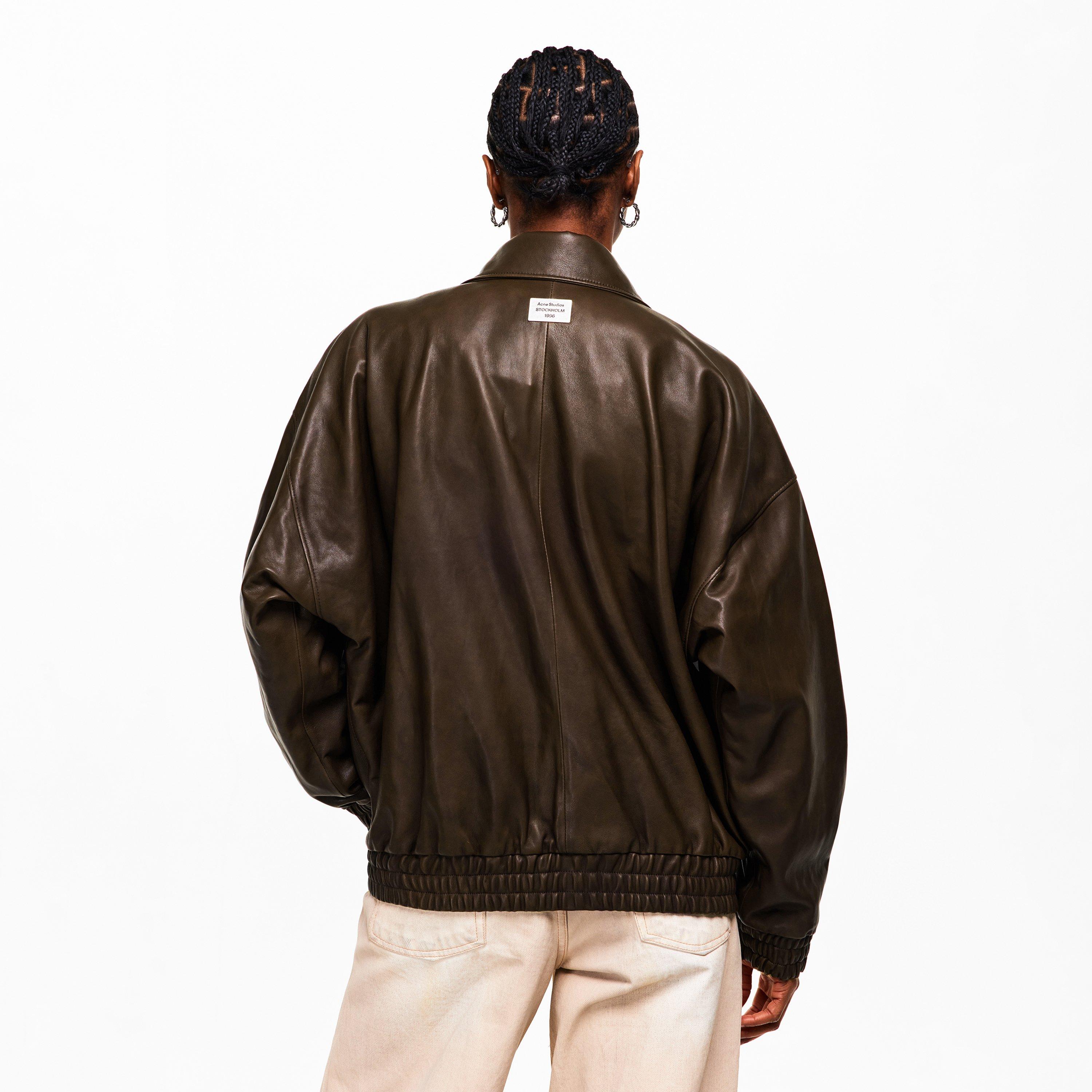 Dark Brown - Acne Studios - Acne Lemmy Jacket Ld62 - 4