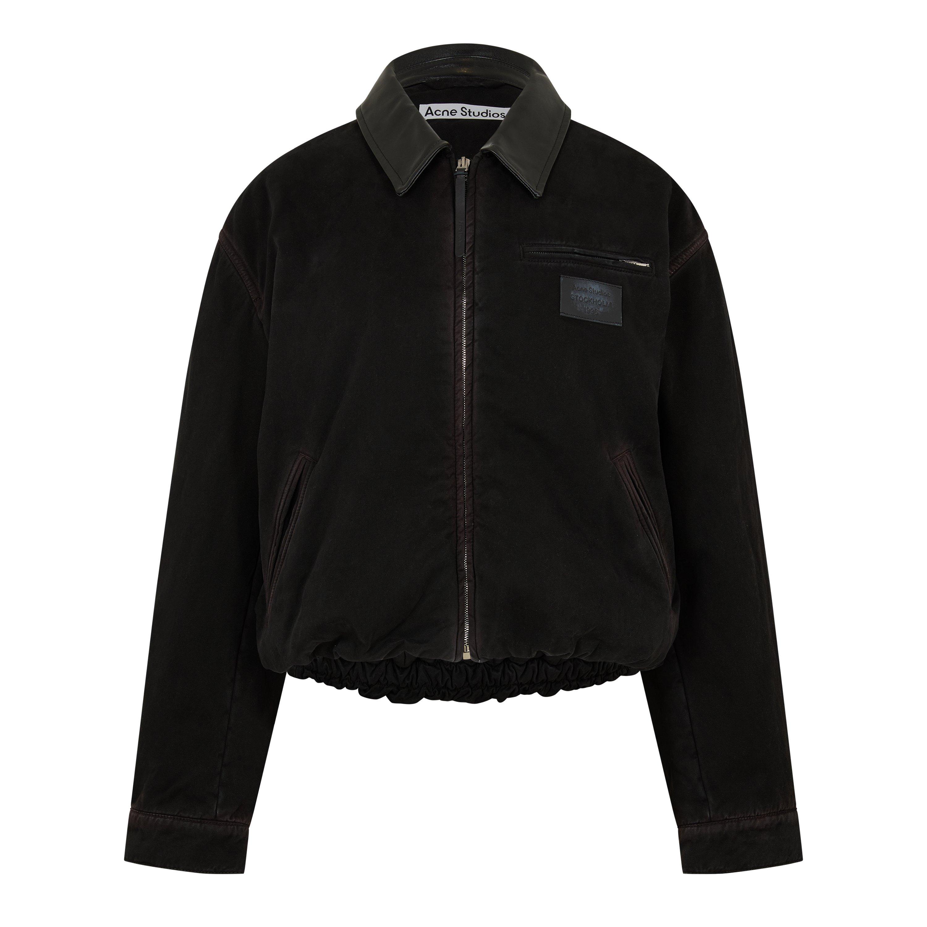 Acne Studios Women's Okra Barn Jacket - DARK BROWN - Size 36