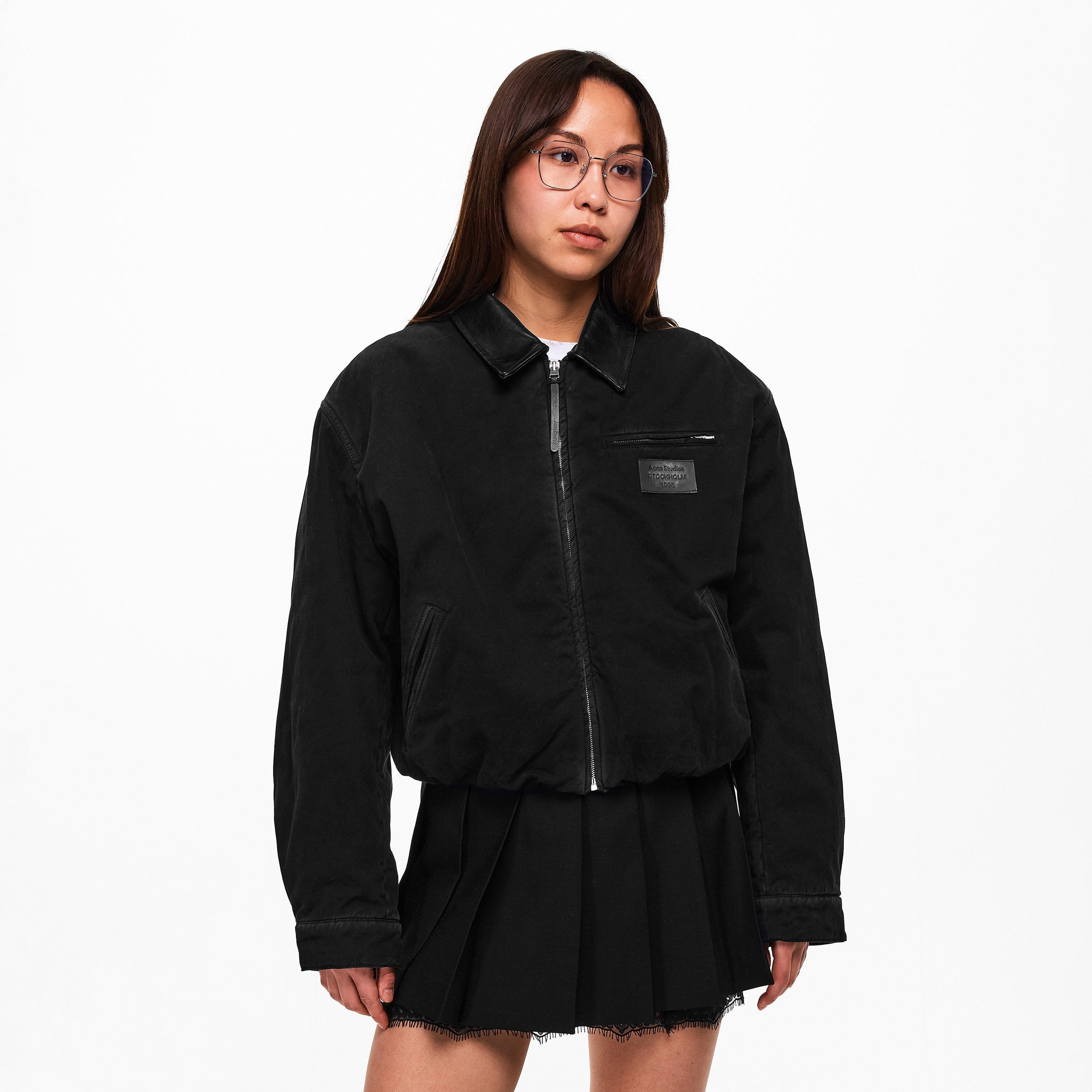 DARK BROWN - Acne Studios - Women's Okra Barn Jacket - 3