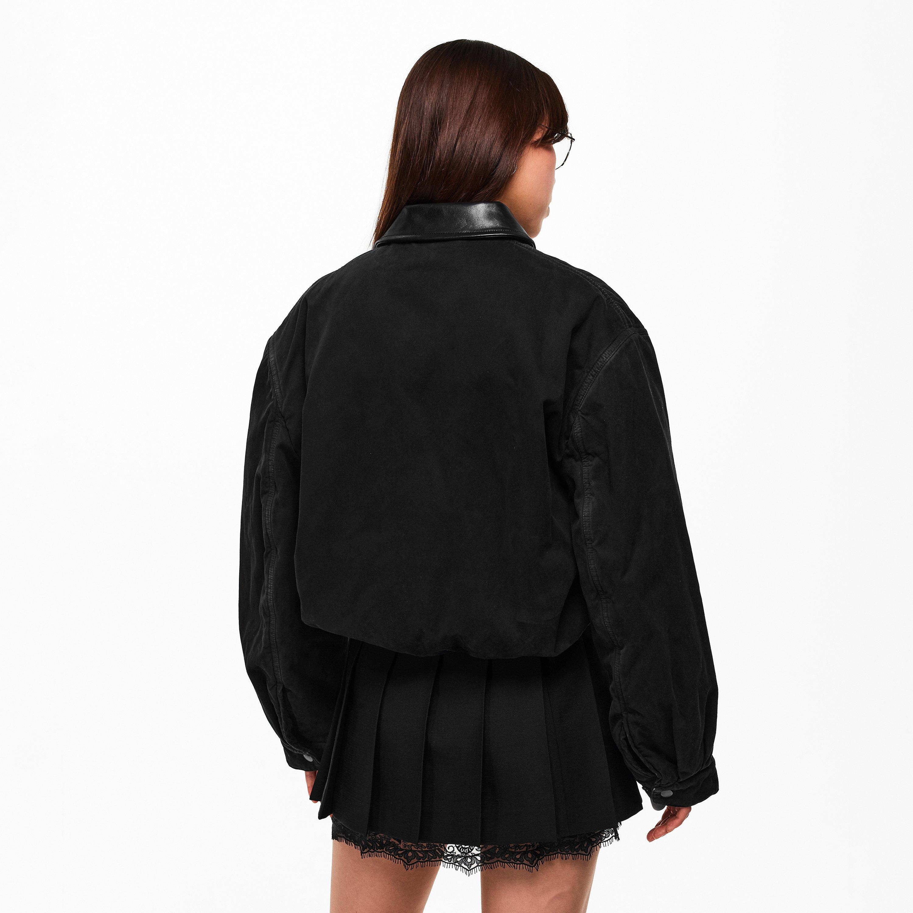 DARK BROWN - Acne Studios - Women's Okra Barn Jacket - 4