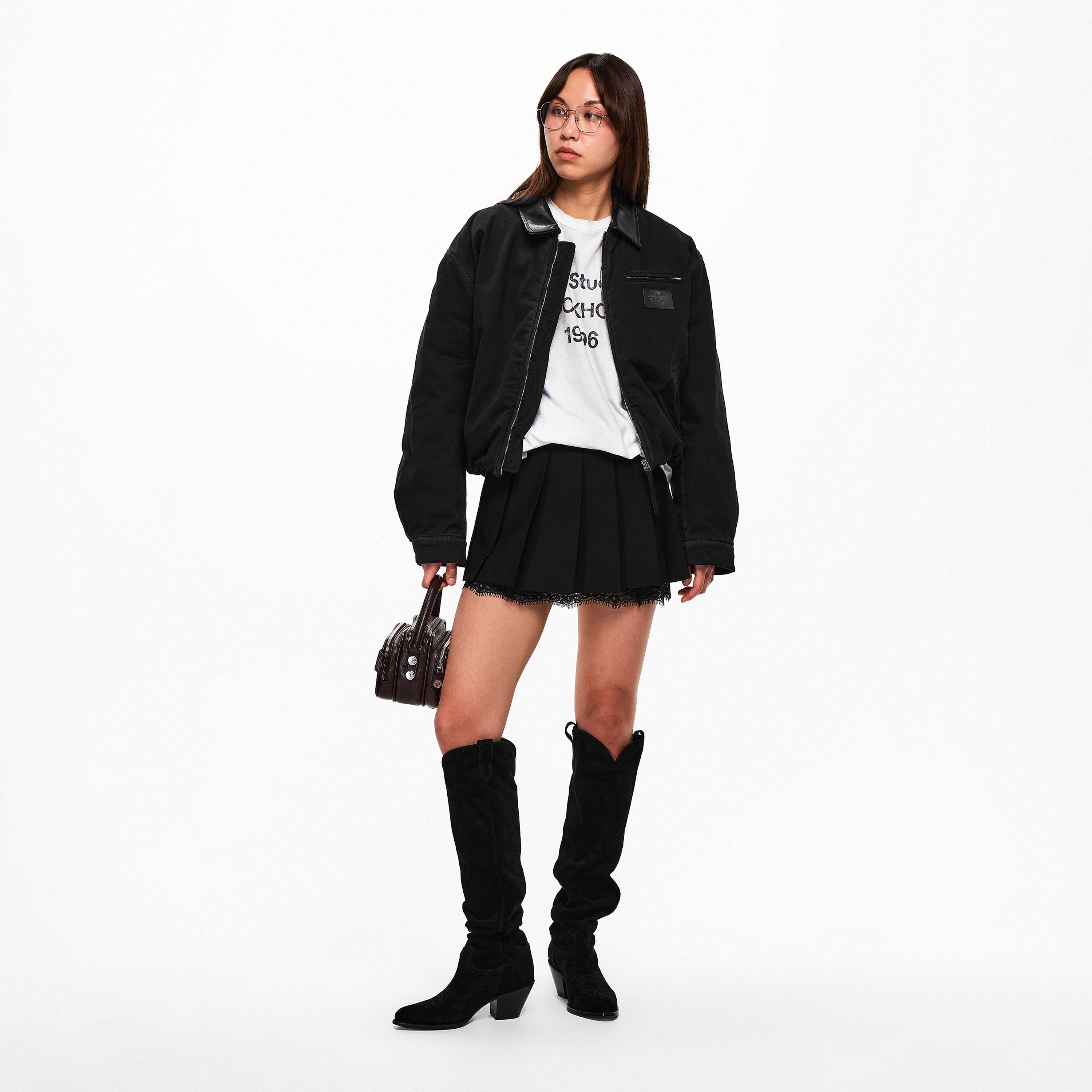DARK BROWN - Acne Studios - Women's Okra Barn Jacket - 6
