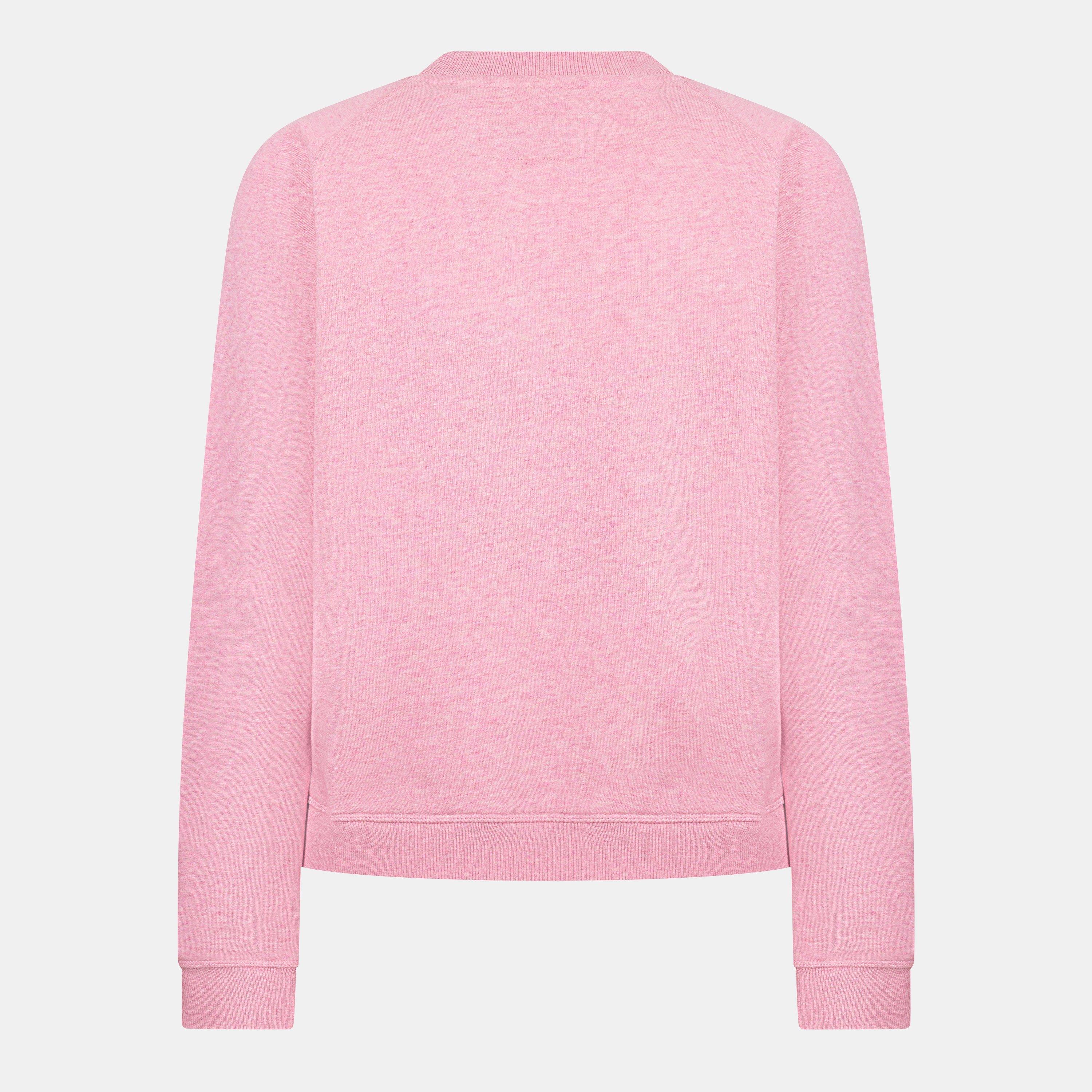 Pink Marl - Jack Wills - Astbury Raglan Crew Sweatshirt - 2