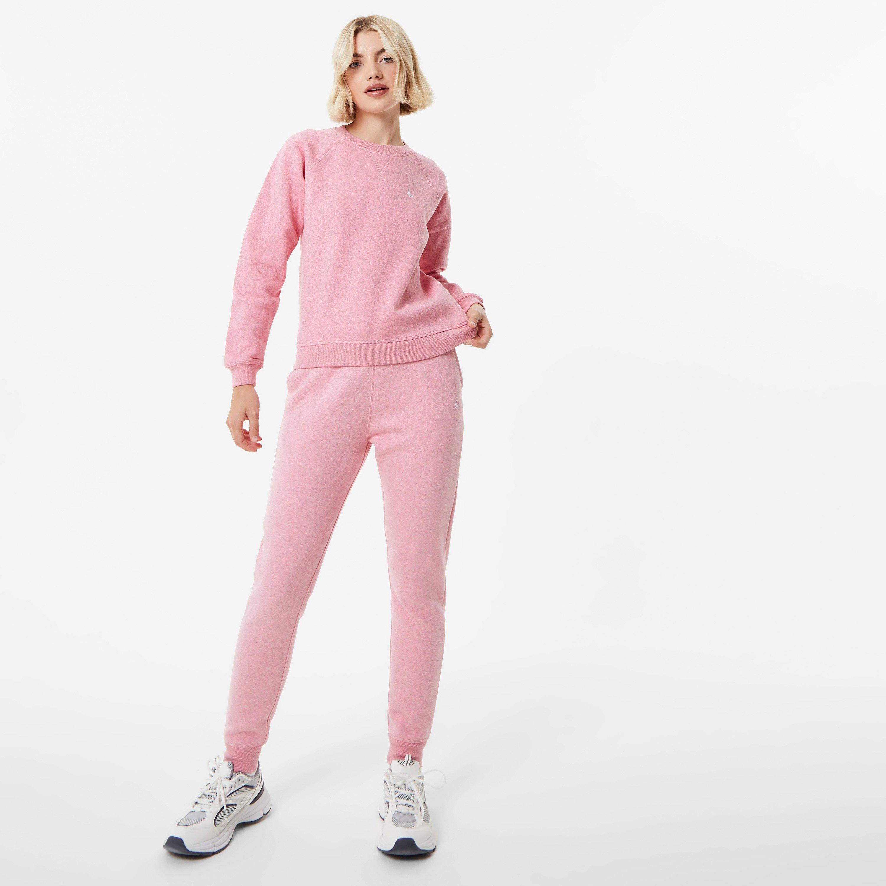 Pink Marl - Jack Wills - Astbury Raglan Crew Sweatshirt - 4