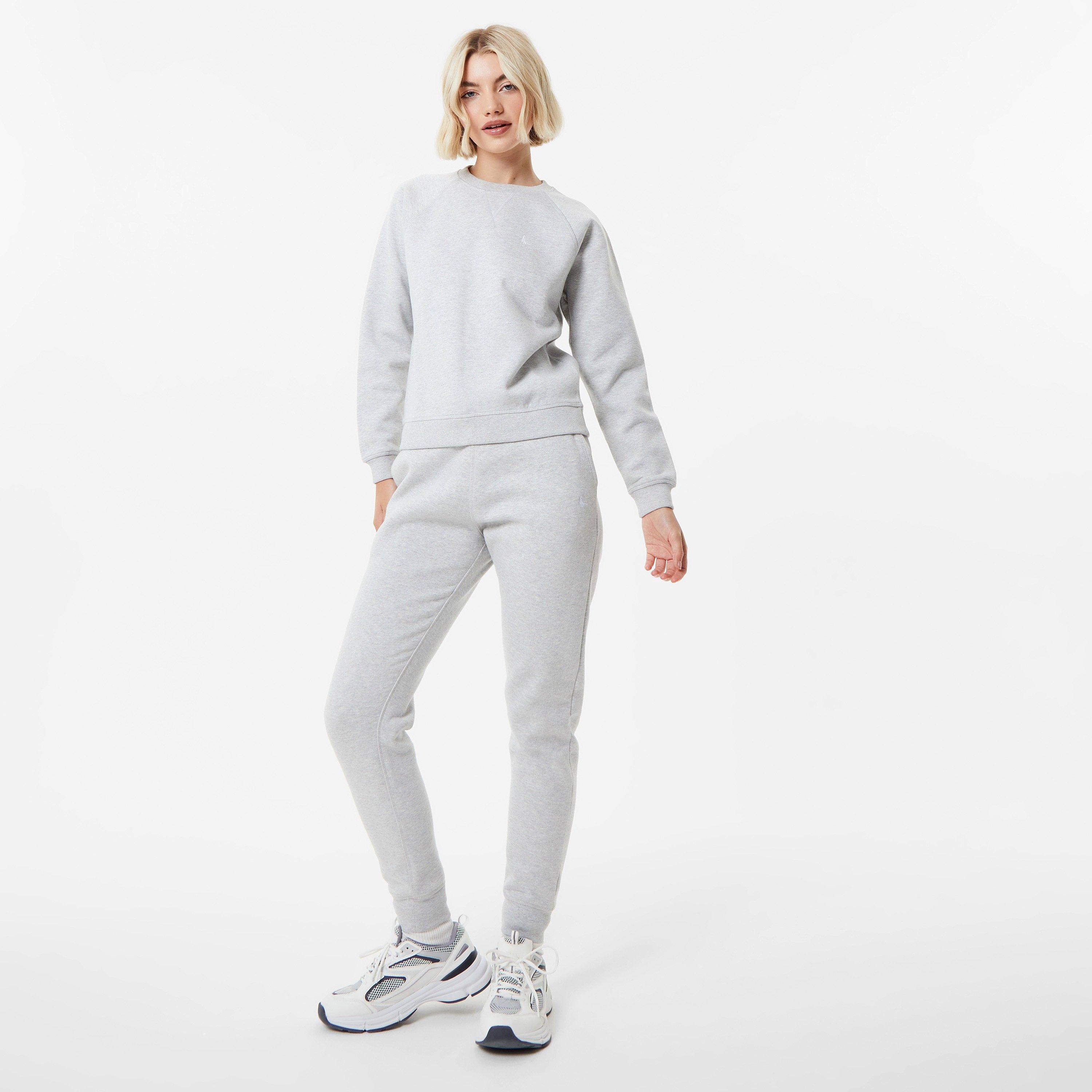 Grey Marl - Jack Wills - Astbury Raglan Crew Sweatshirt - 4