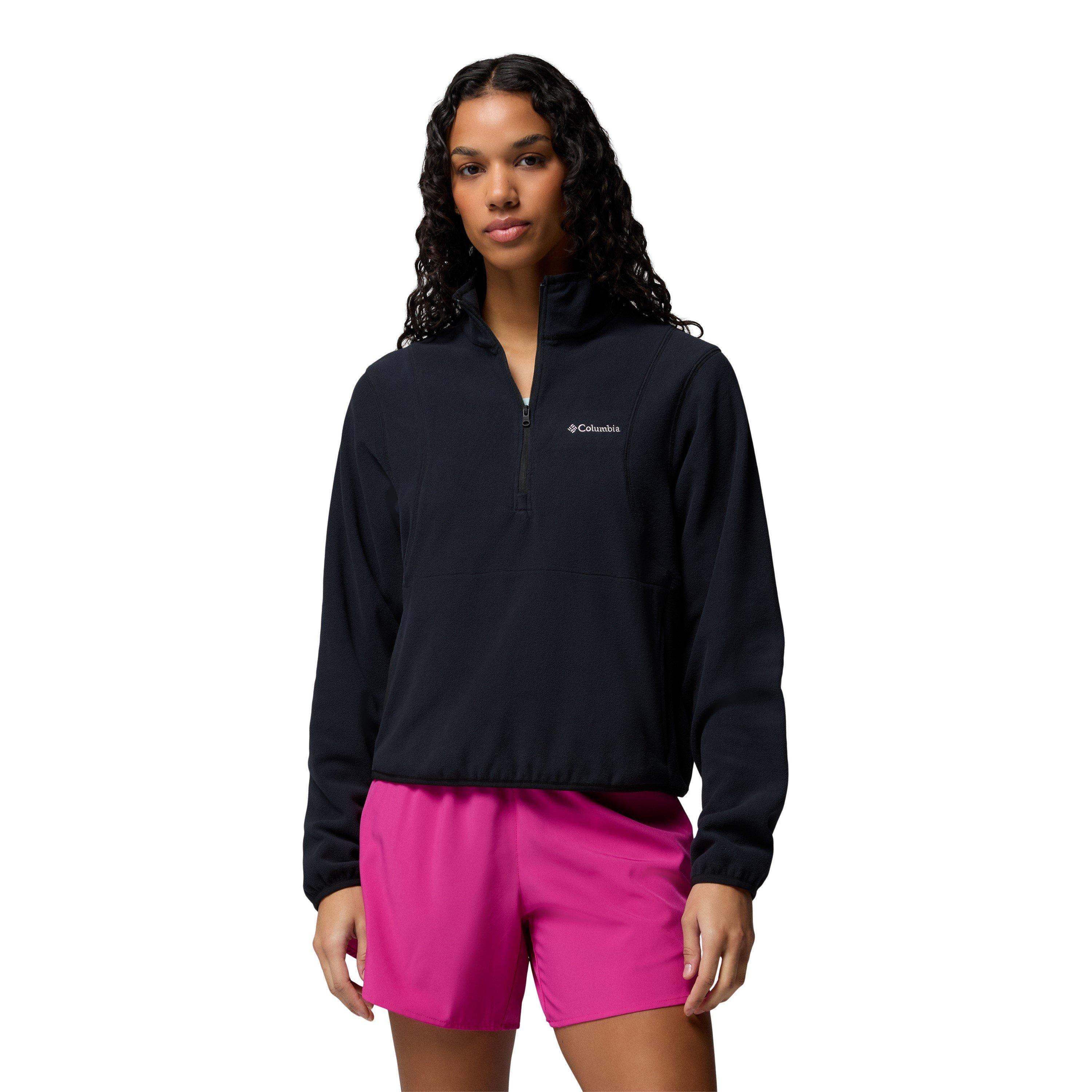 Columbia Women's 1/4 Zip Fleece - Black - 8 (XS)