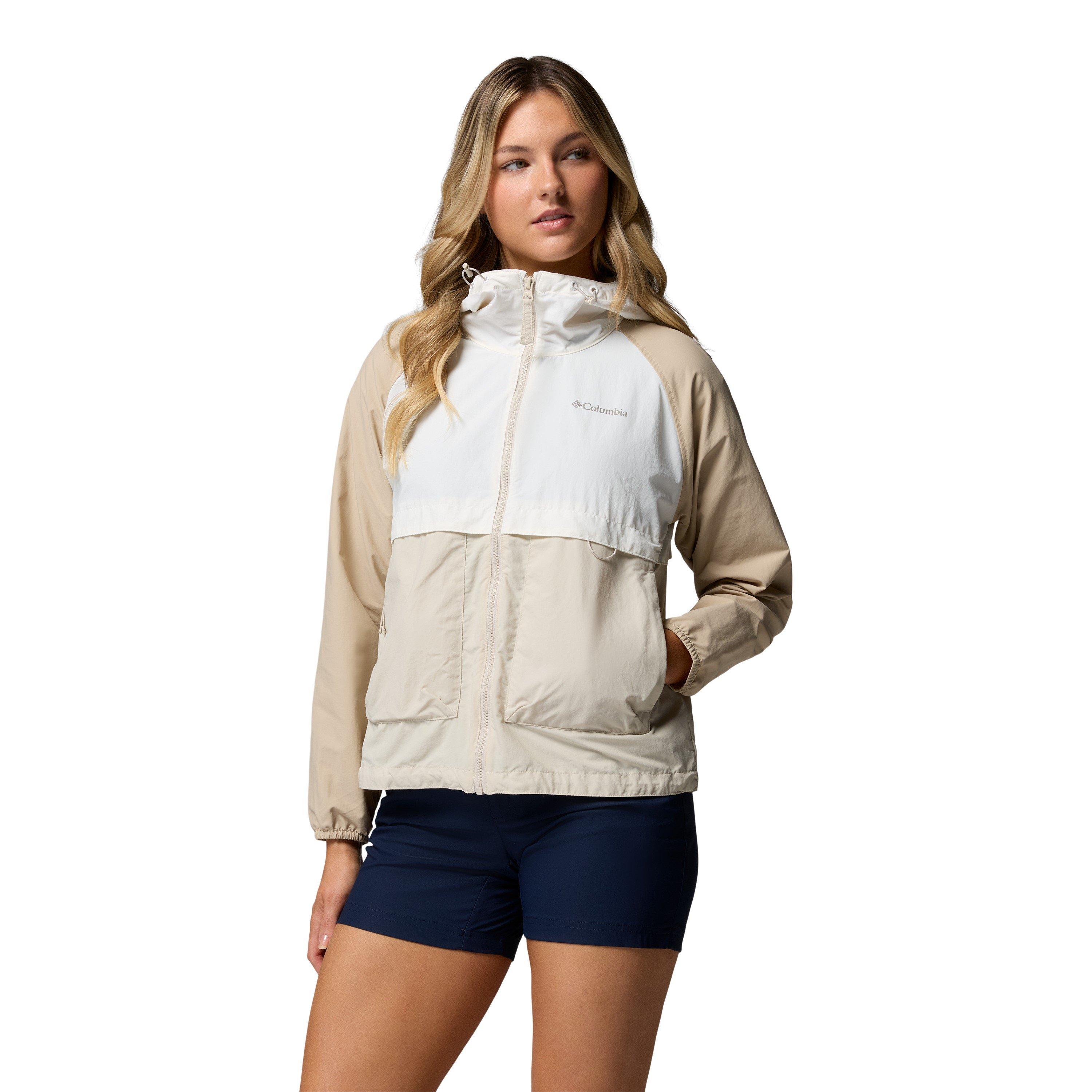 Columbia Women's Windbreaker - Dark Stone - 12 (M)