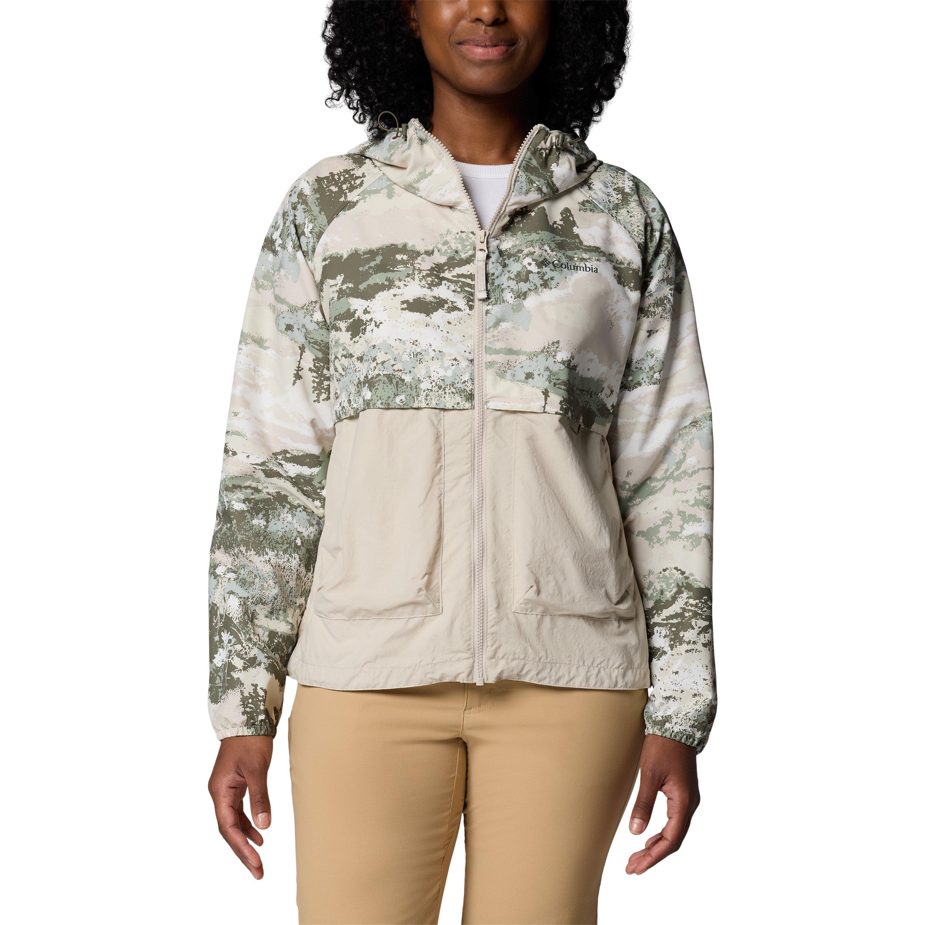 Columbia Women's Windbreaker - Safari Fieldaze - 12 (M)