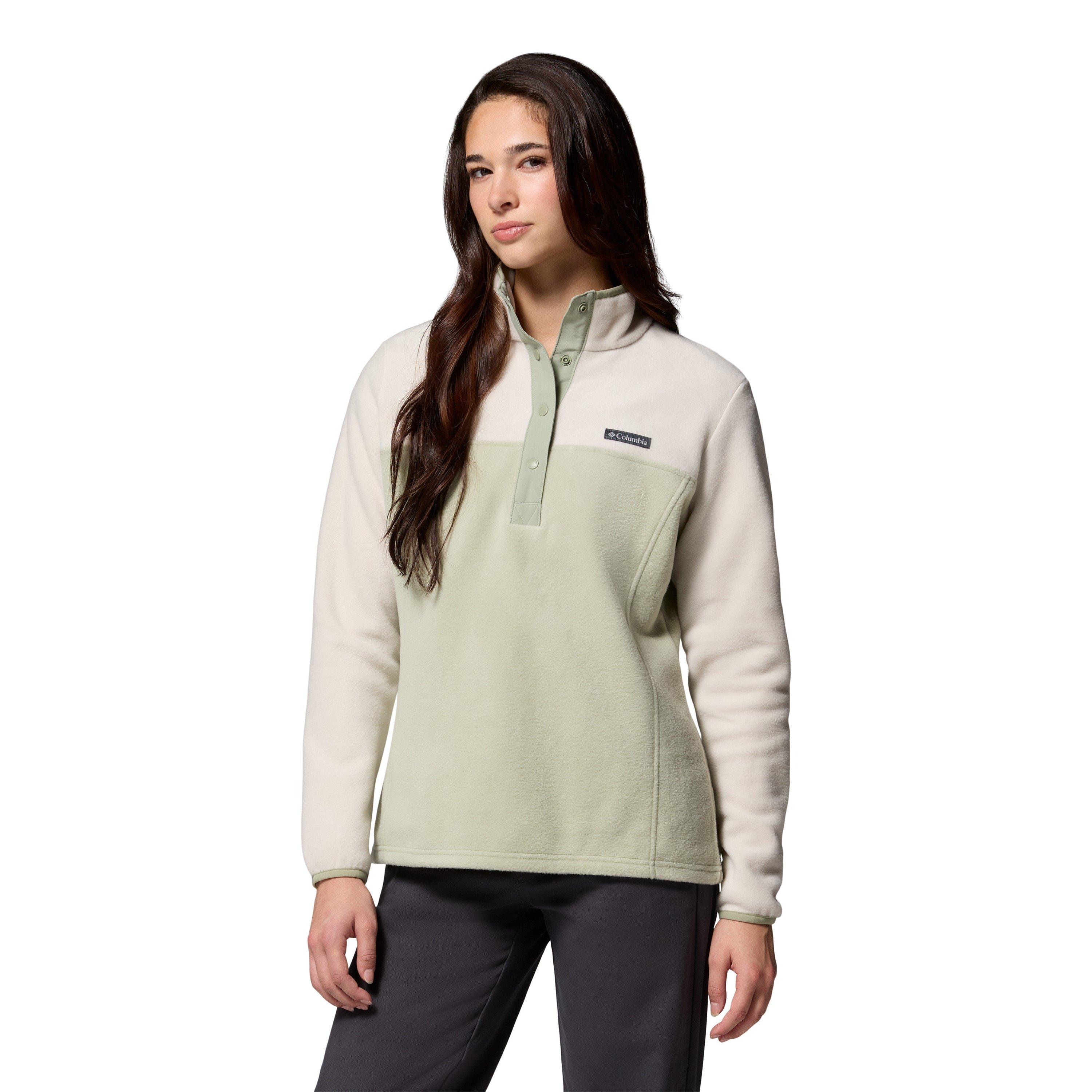 Columbia Women's 1/4 Zip Fleece - Safari - 8 (XS)