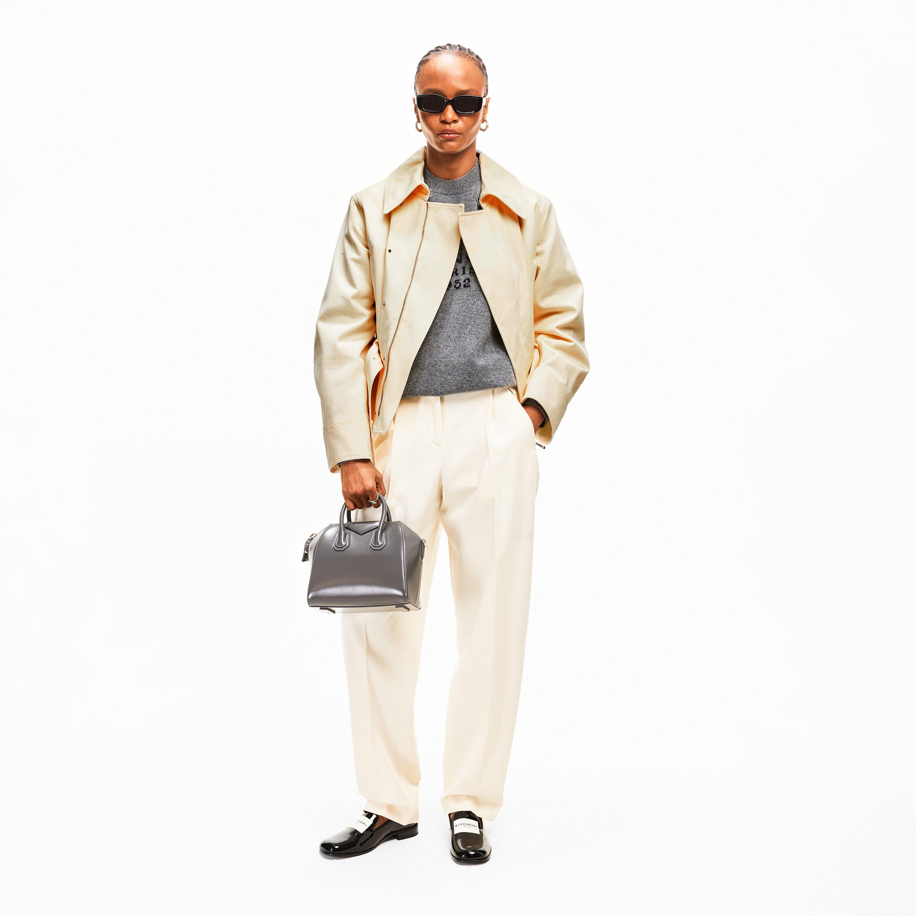 Ivory - GIVENCHY - Women's GIV Belted Bomber Jacket - 5