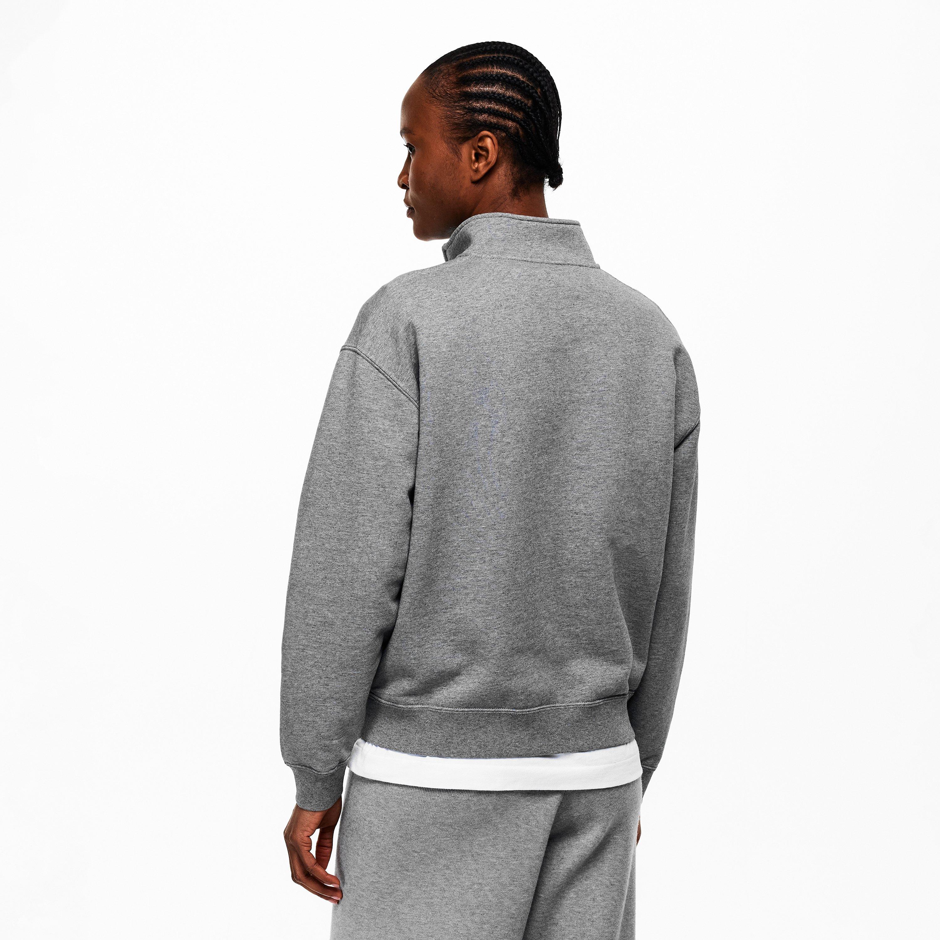 Stone Heather - Canada Goose - Women's Wander 1/4 Zip Fleece - 4