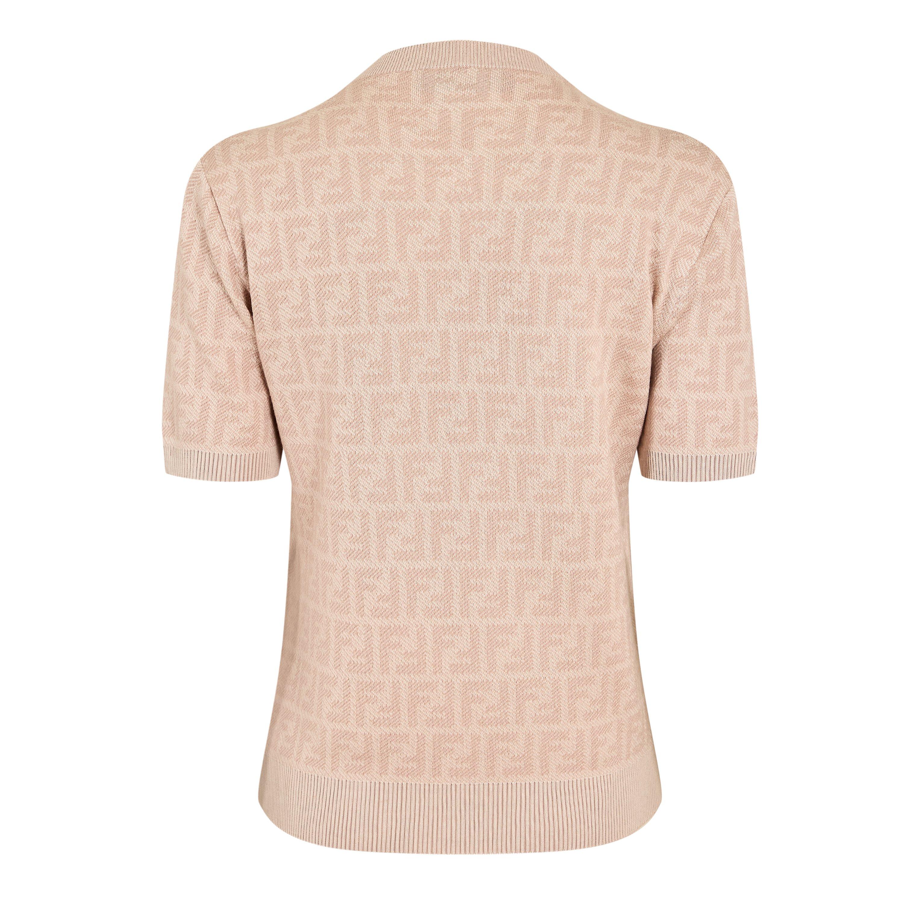 Grapefruit - Fendi - Women's FF Pullover Knitted Top - 2