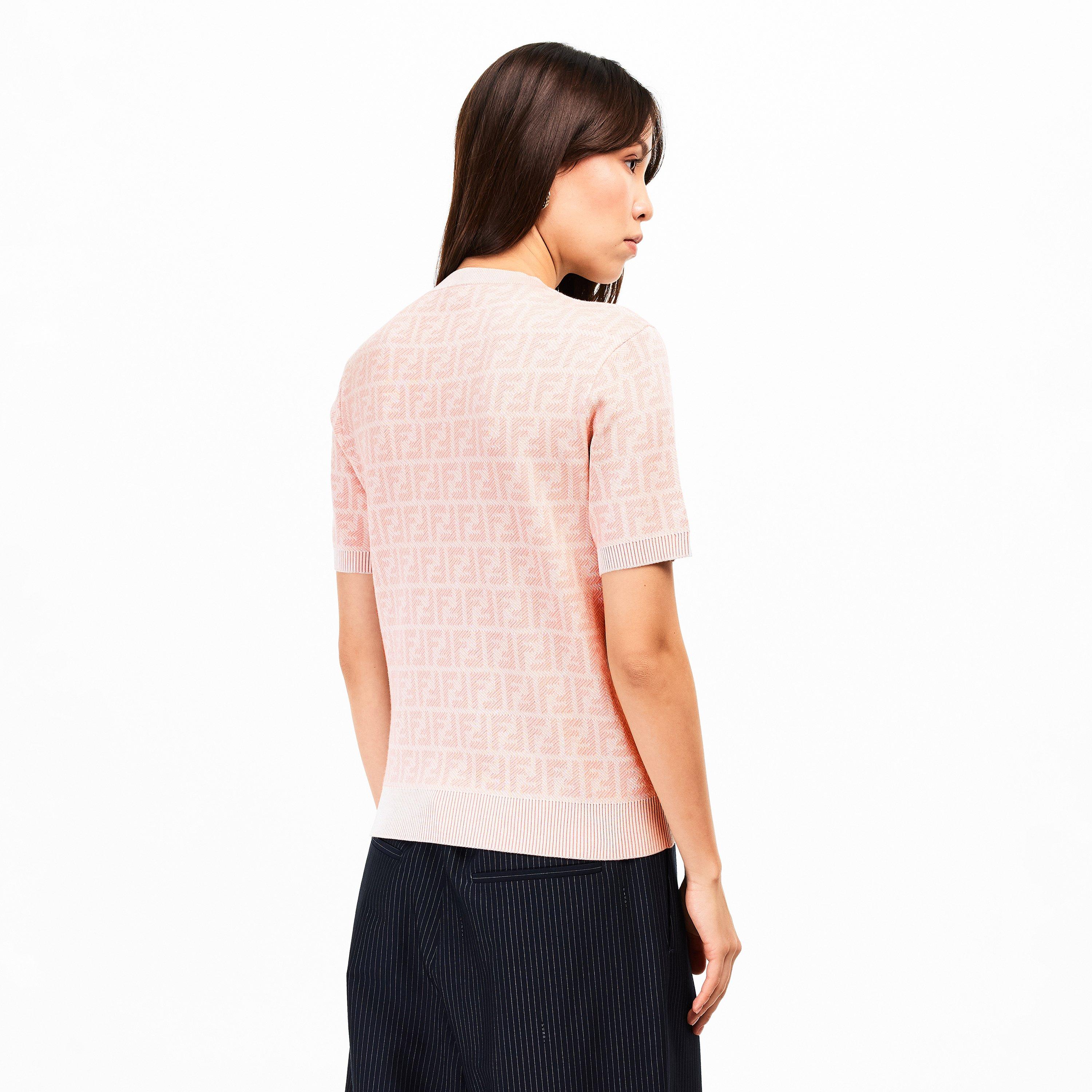 Grapefruit - Fendi - Women's FF Pullover Knitted Top - 4