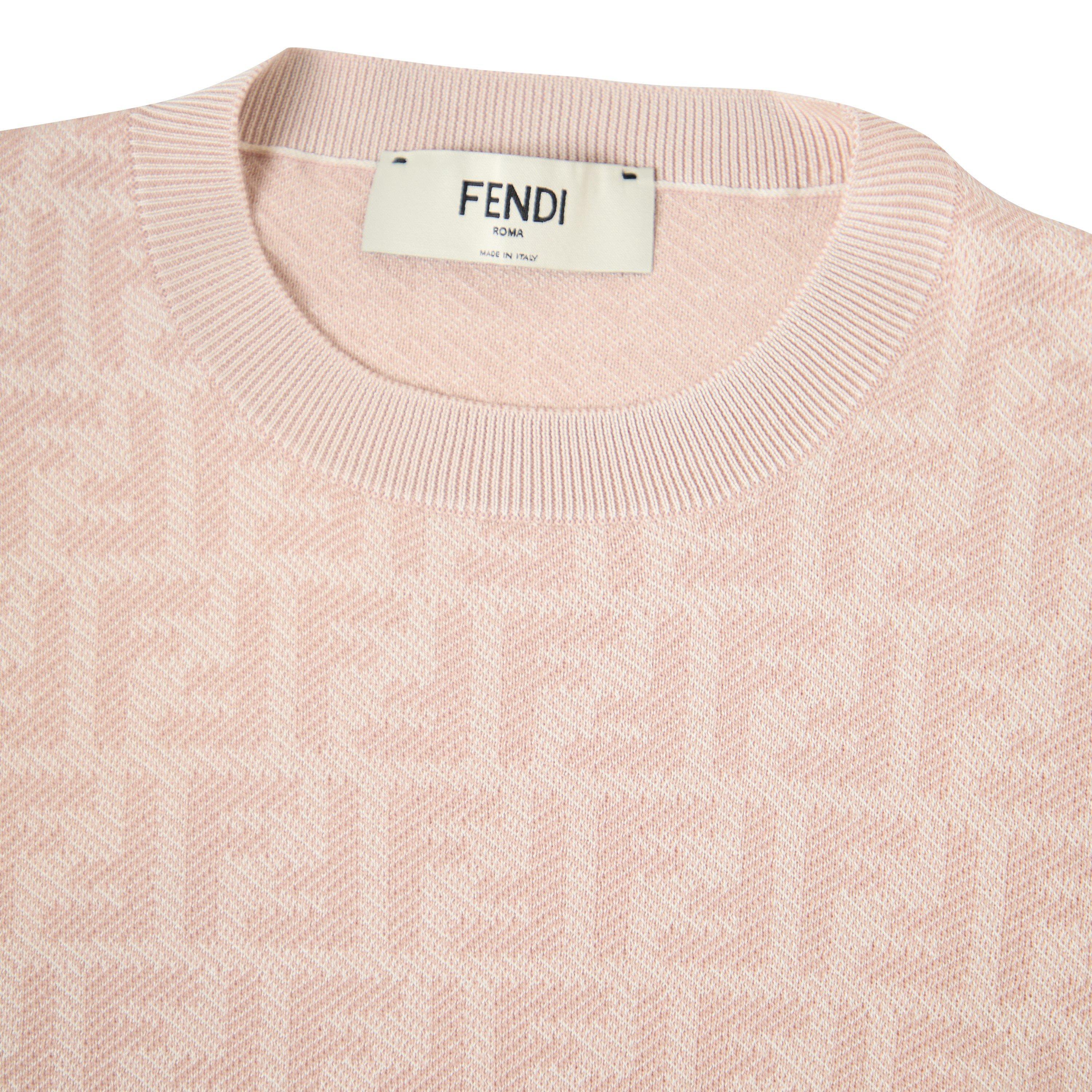 Grapefruit - Fendi - Women's FF Pullover Knitted Top - 5