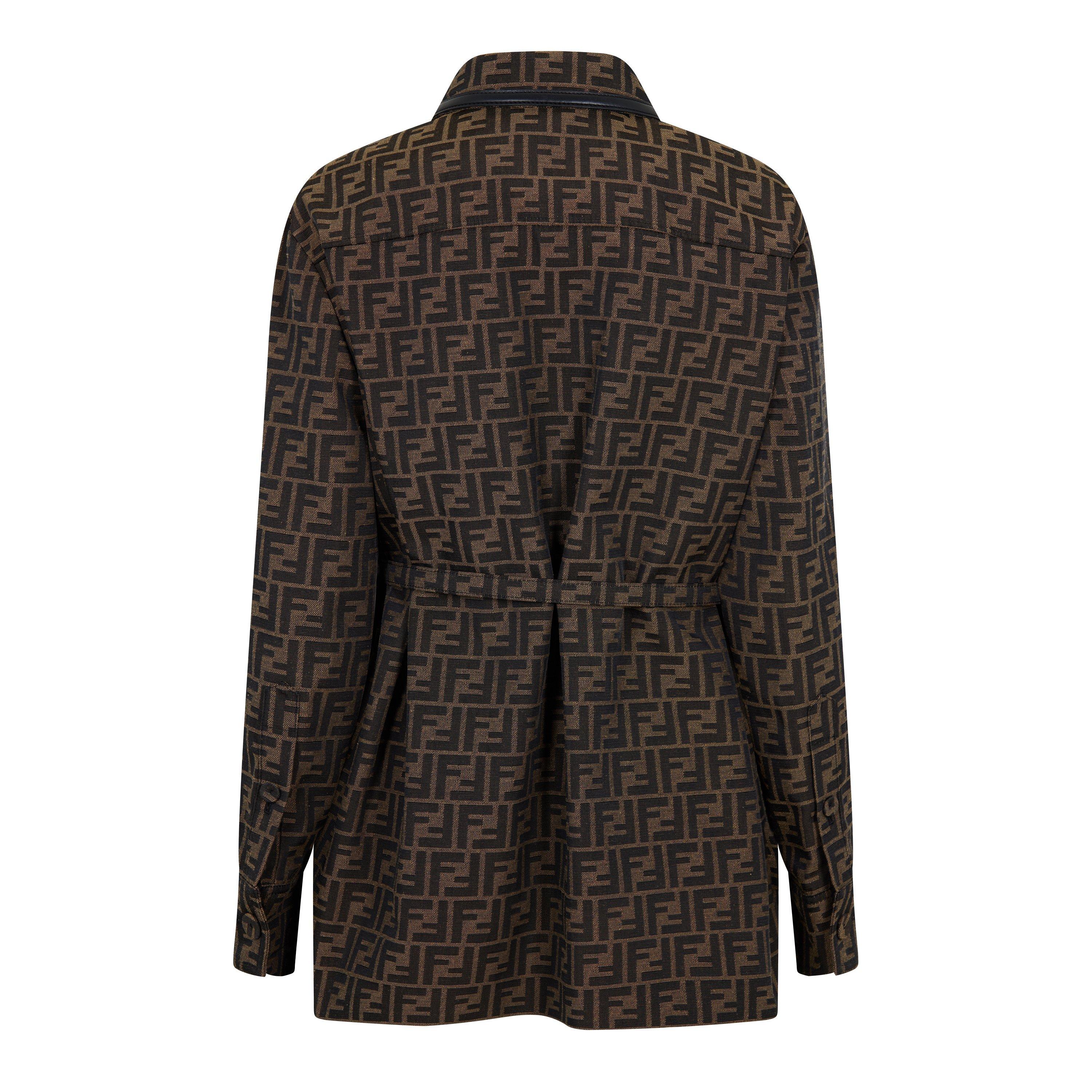 Tobacco - Fendi - Women's FF Overshirt - 2