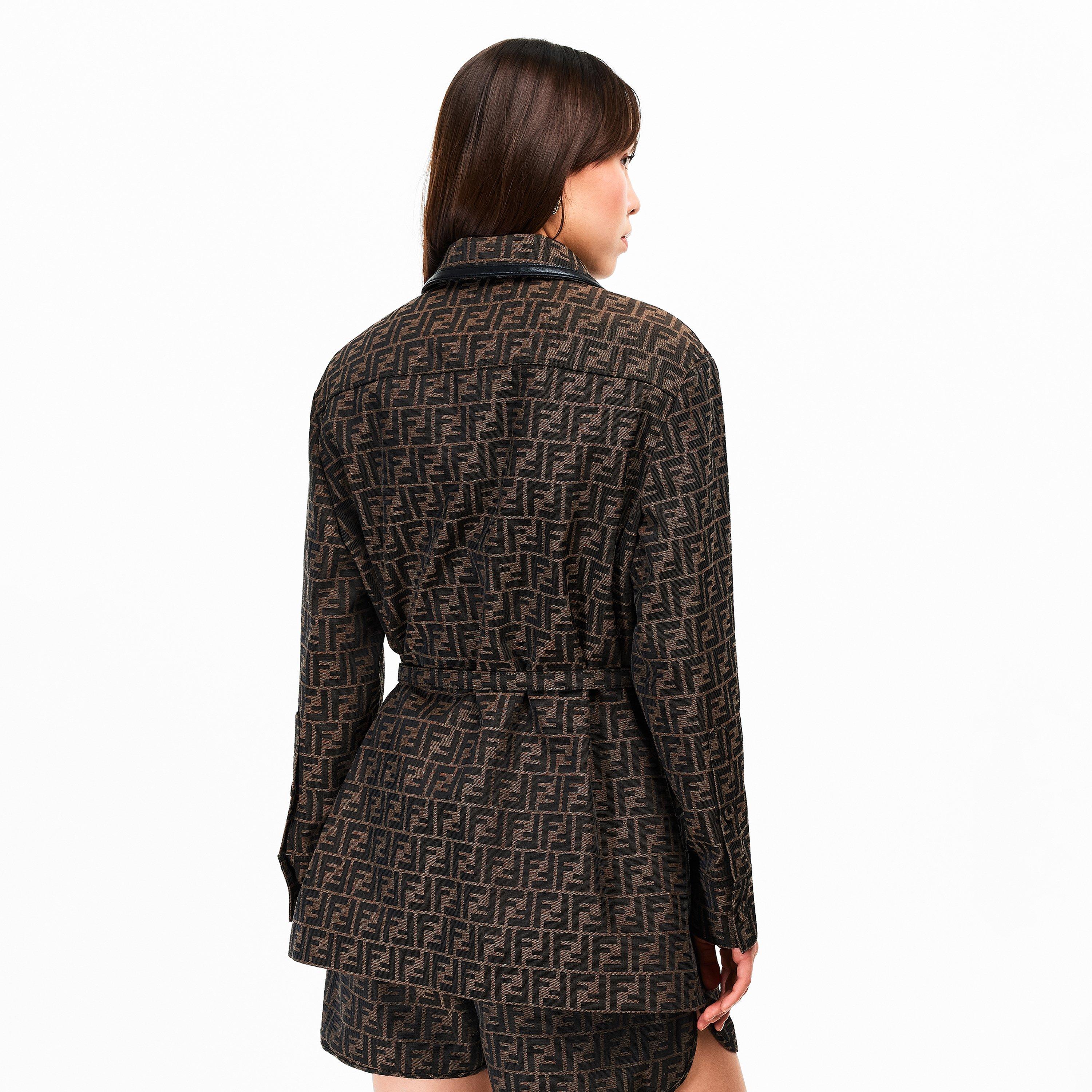 Tobacco - Fendi - Women's FF Overshirt - 4