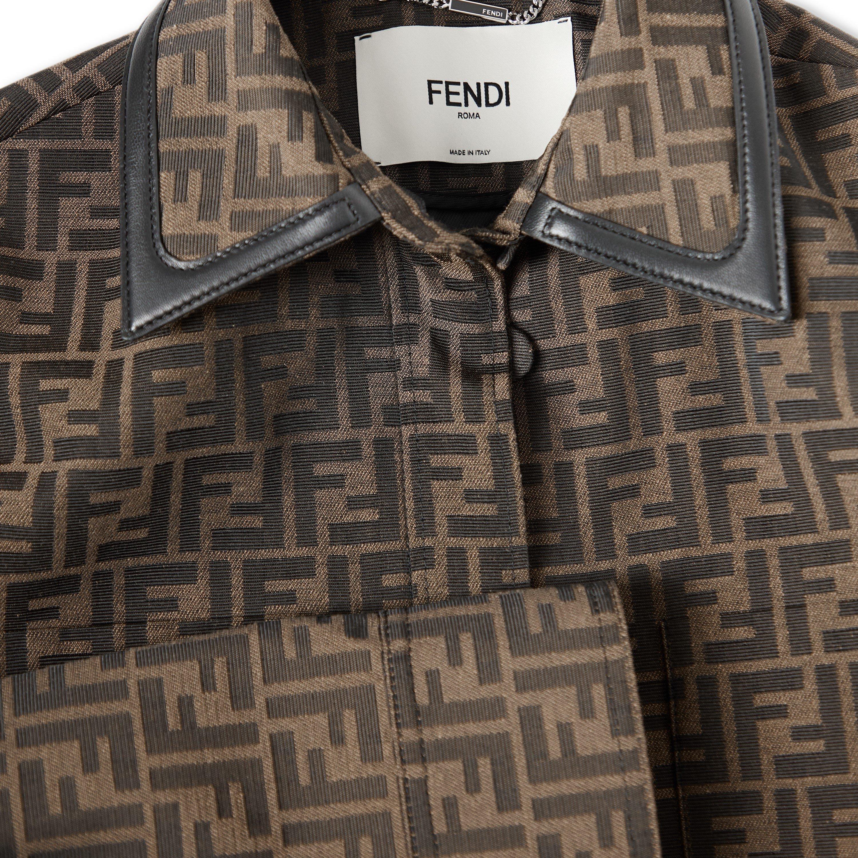 Tobacco - Fendi - Women's FF Overshirt - 5