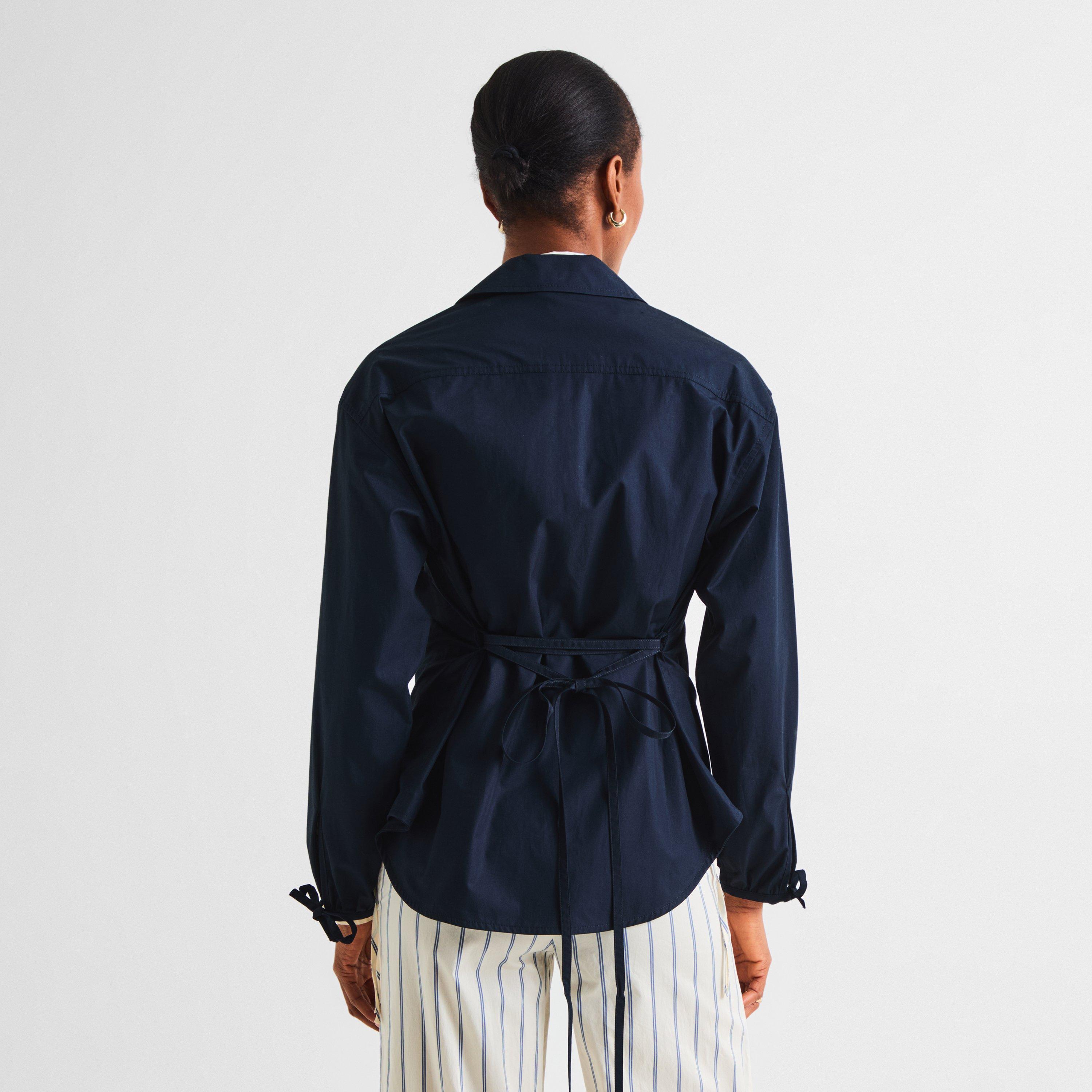 Navy 742 - Moncler - Women's Overshirt - 4