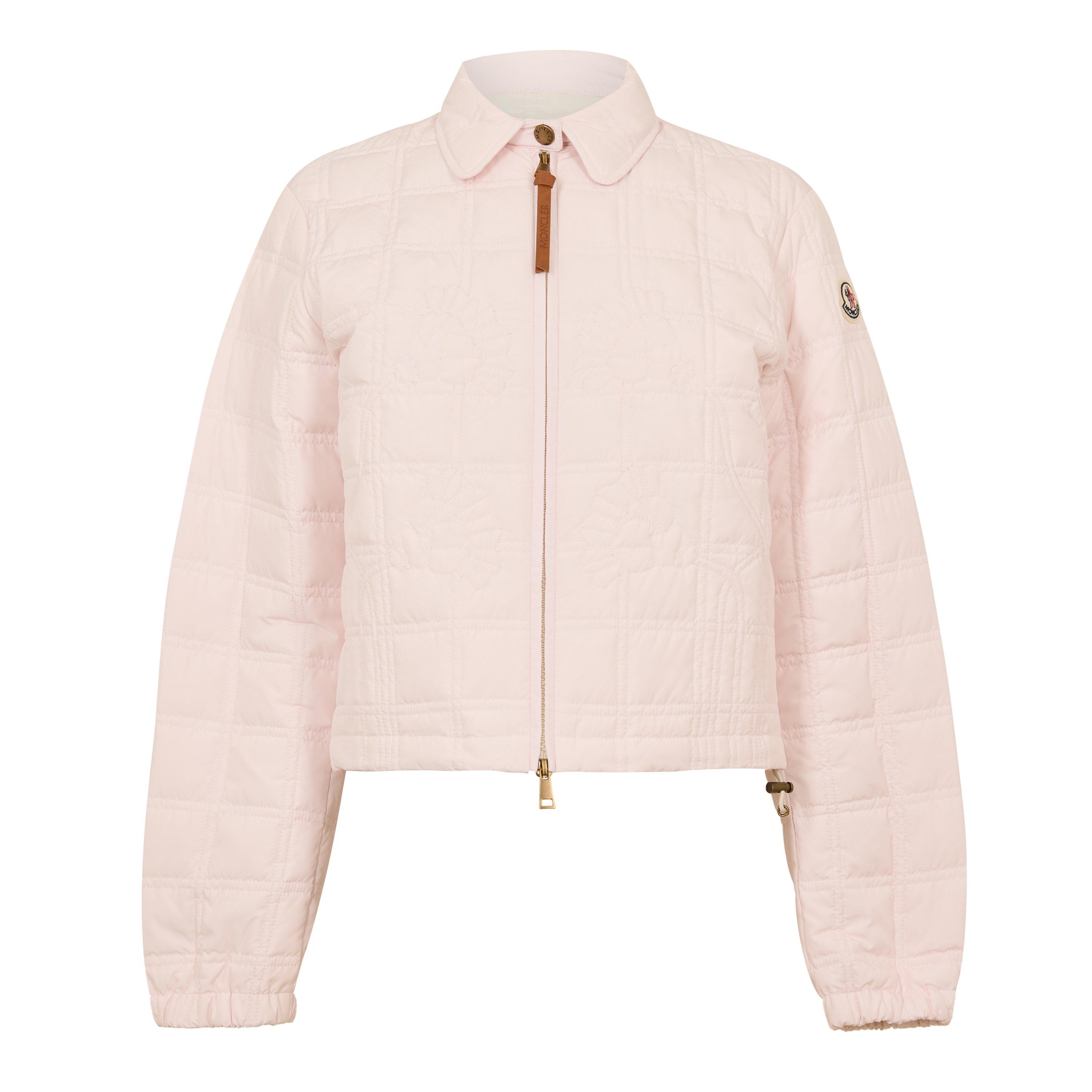 Moncler Women's Quilted Jacket - Pink 50B - Size 8 (XS)