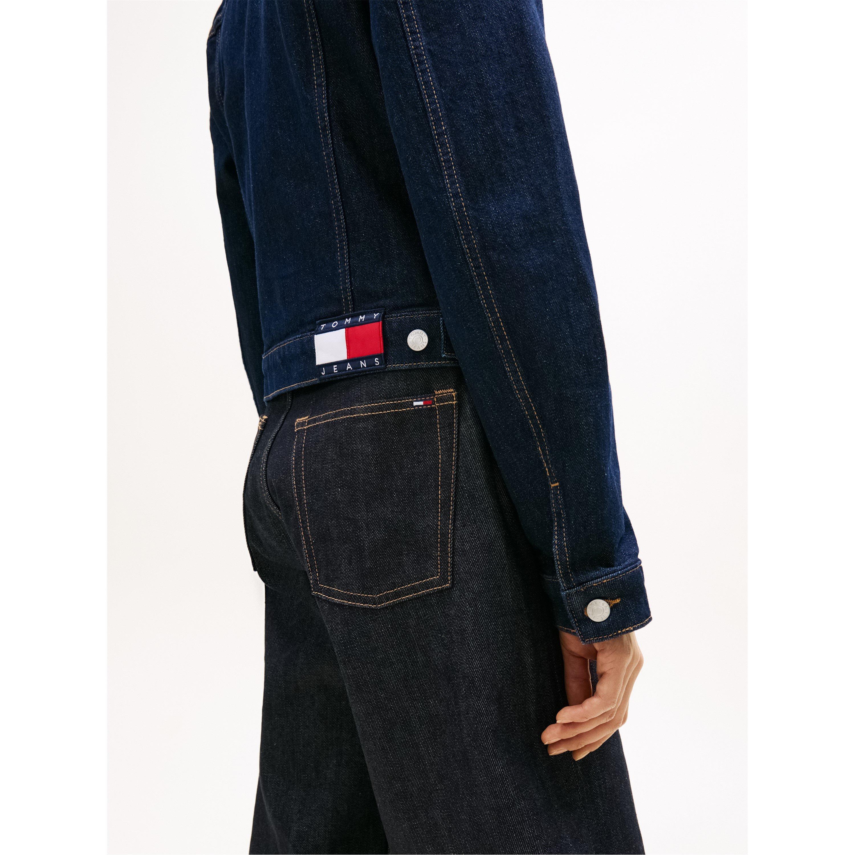 Denim Dark - Tommy Jeans - TJ Trucker Jacket Ld63 - 3