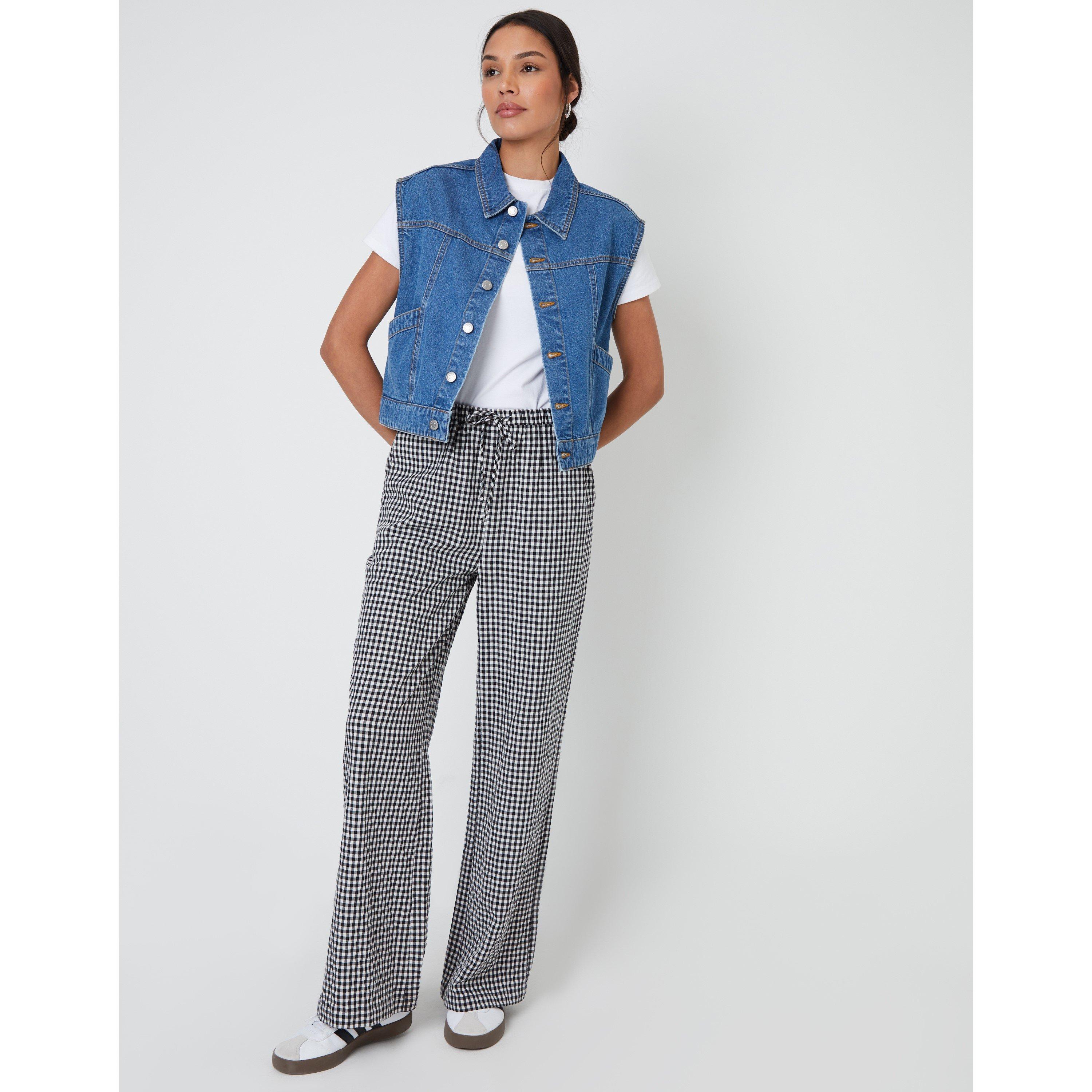 Mid Wash - Threadbare - Women's Lucky Denim Structured Fit Jacket - 2
