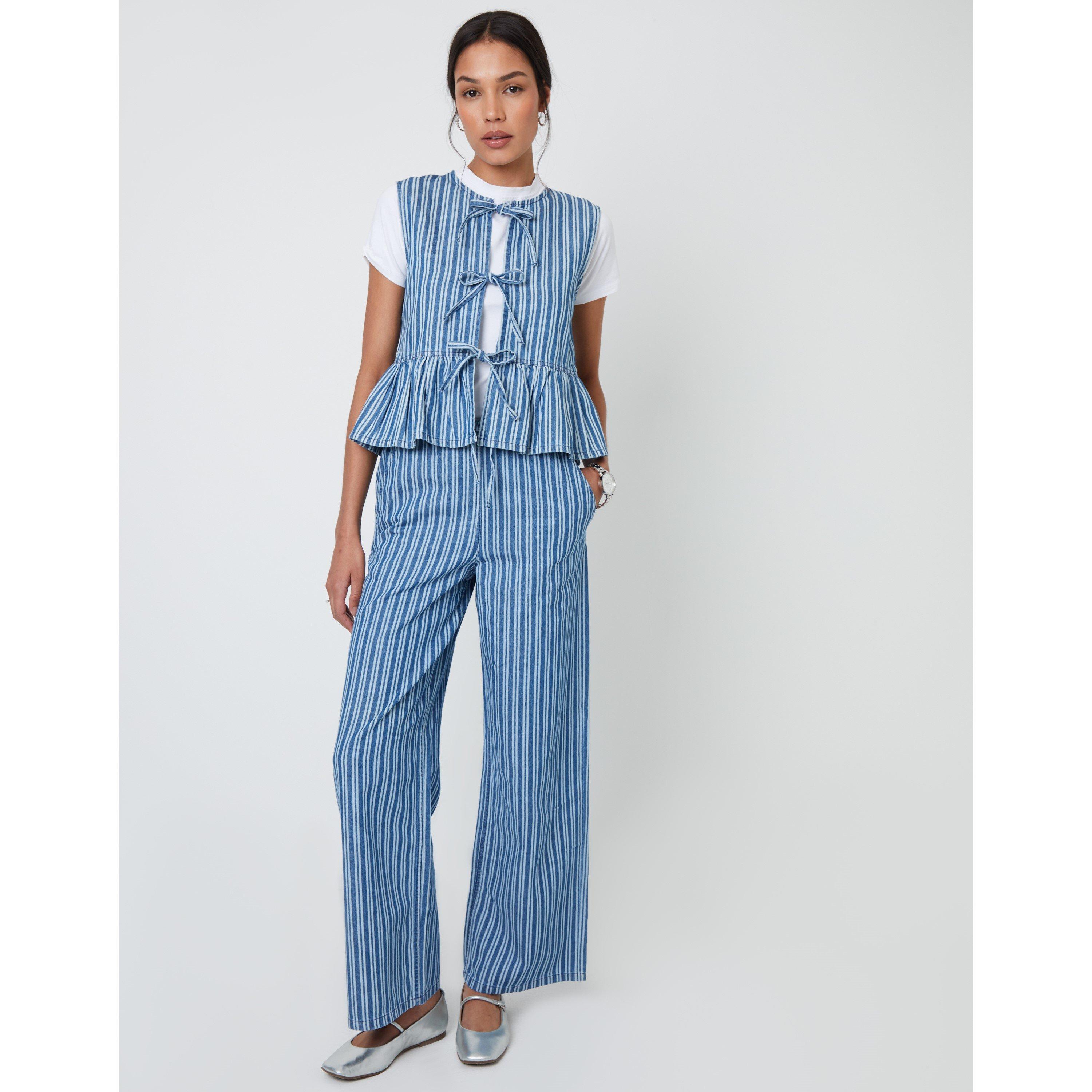 Mid Wash - Threadbare - Mumba Denim Jacket - 2