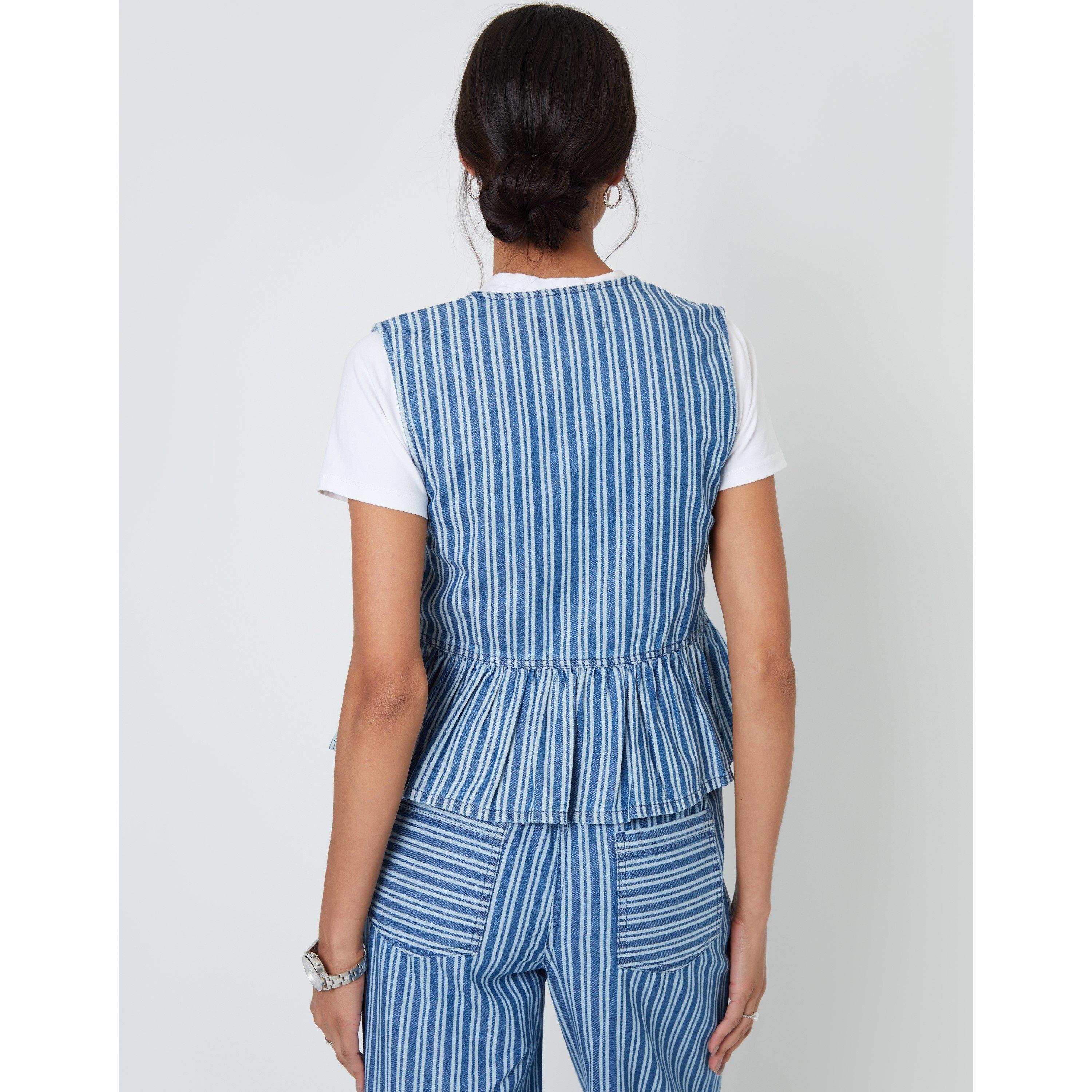 Mid Wash - Threadbare - Mumba Denim Jacket - 3