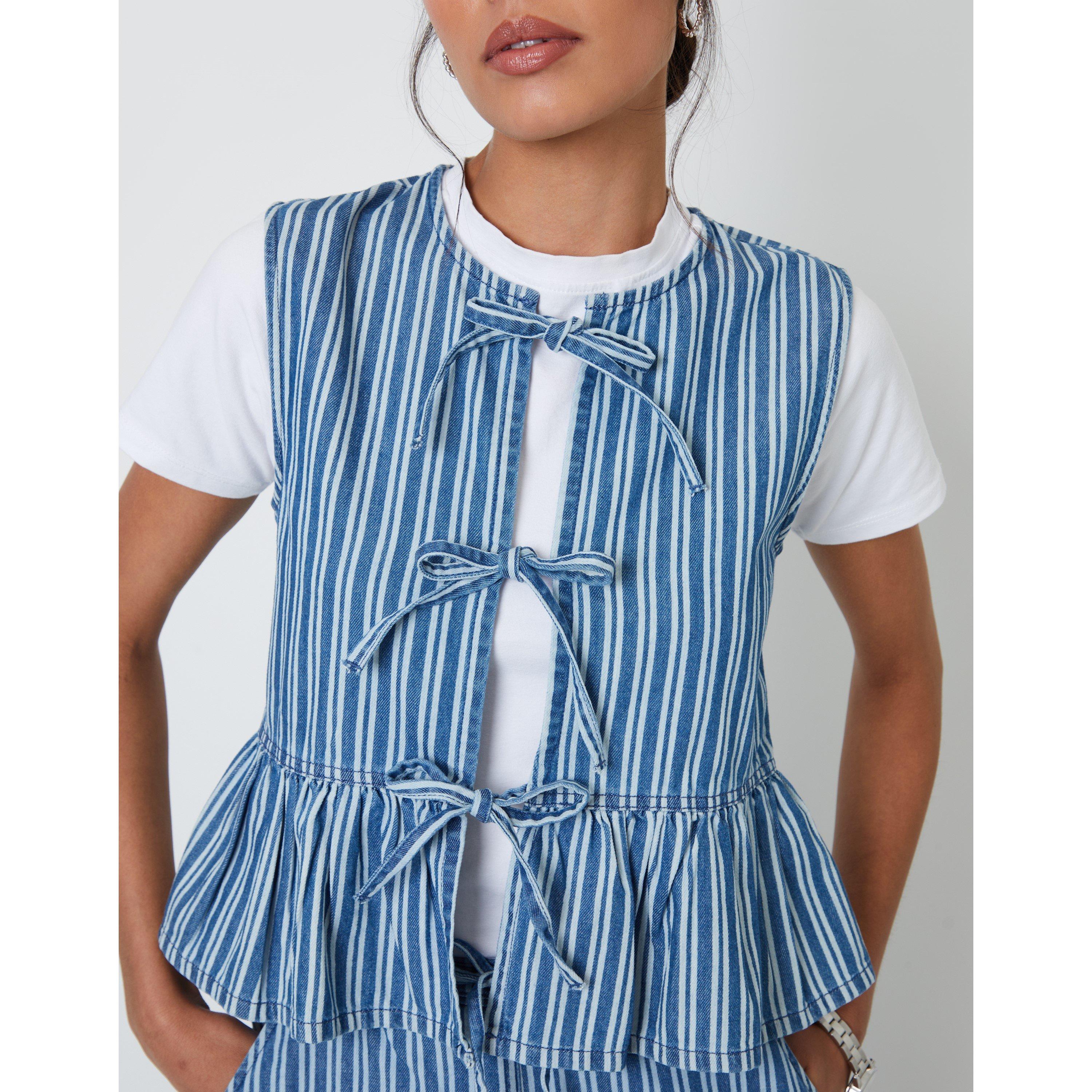 Mid Wash - Threadbare - Mumba Denim Jacket - 4