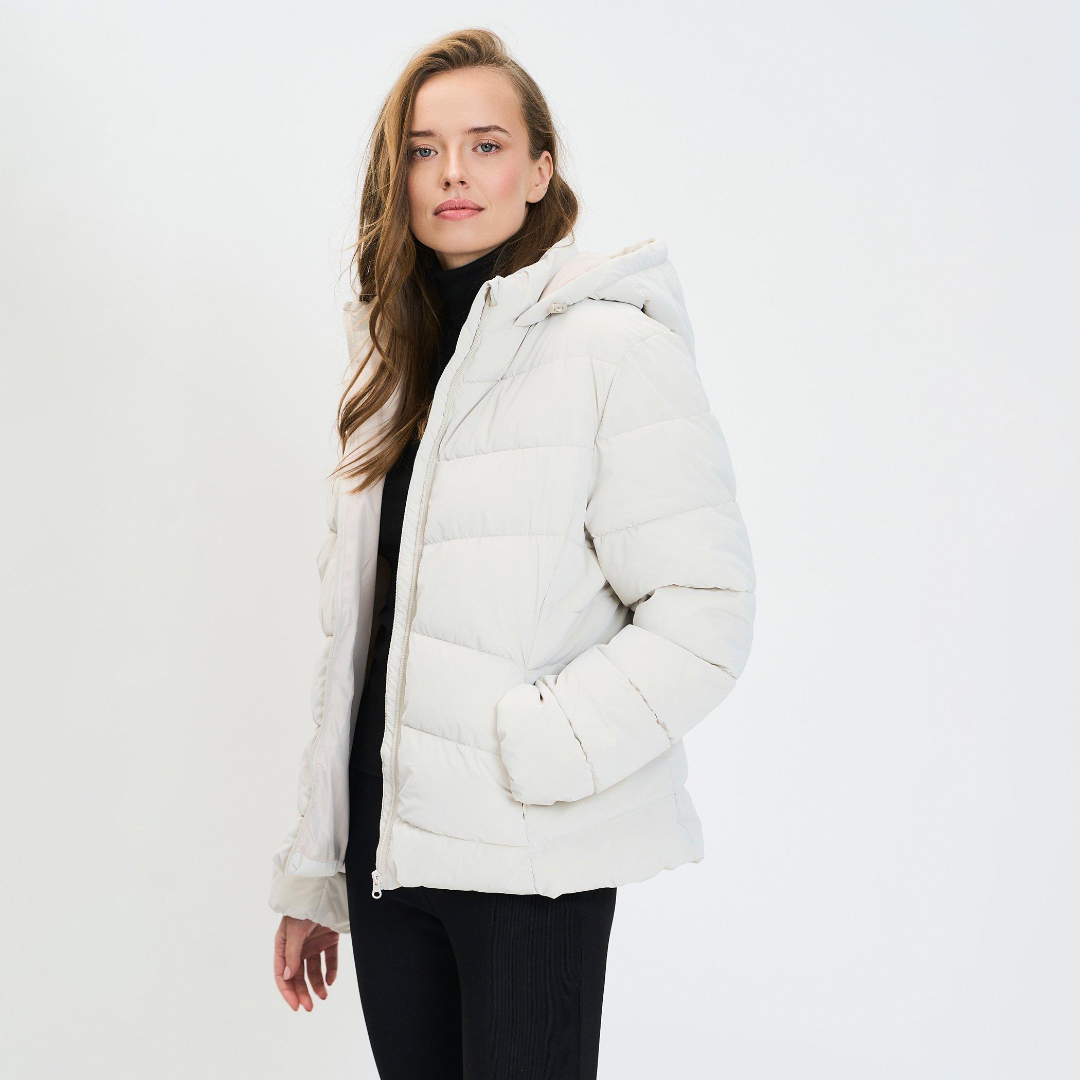 Stone - Minoti - Women velvet feel padded jacket grey XS-XL - 2