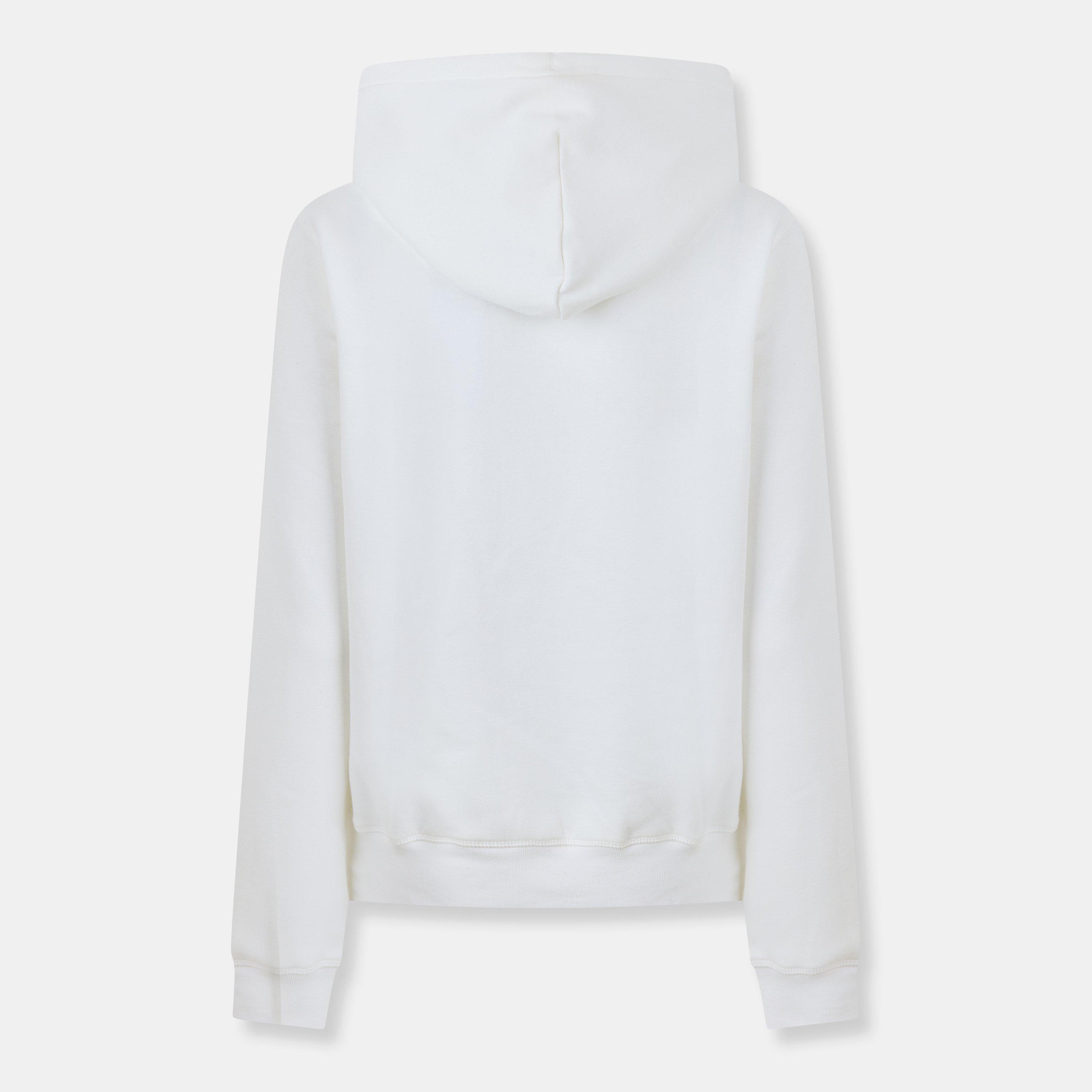 Vintage Hvid - Jack Wills - Hunston Graphic Logo Hoodie - 2