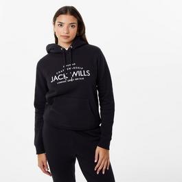 Jack Wills Hunston Graphic Logo Hoodie