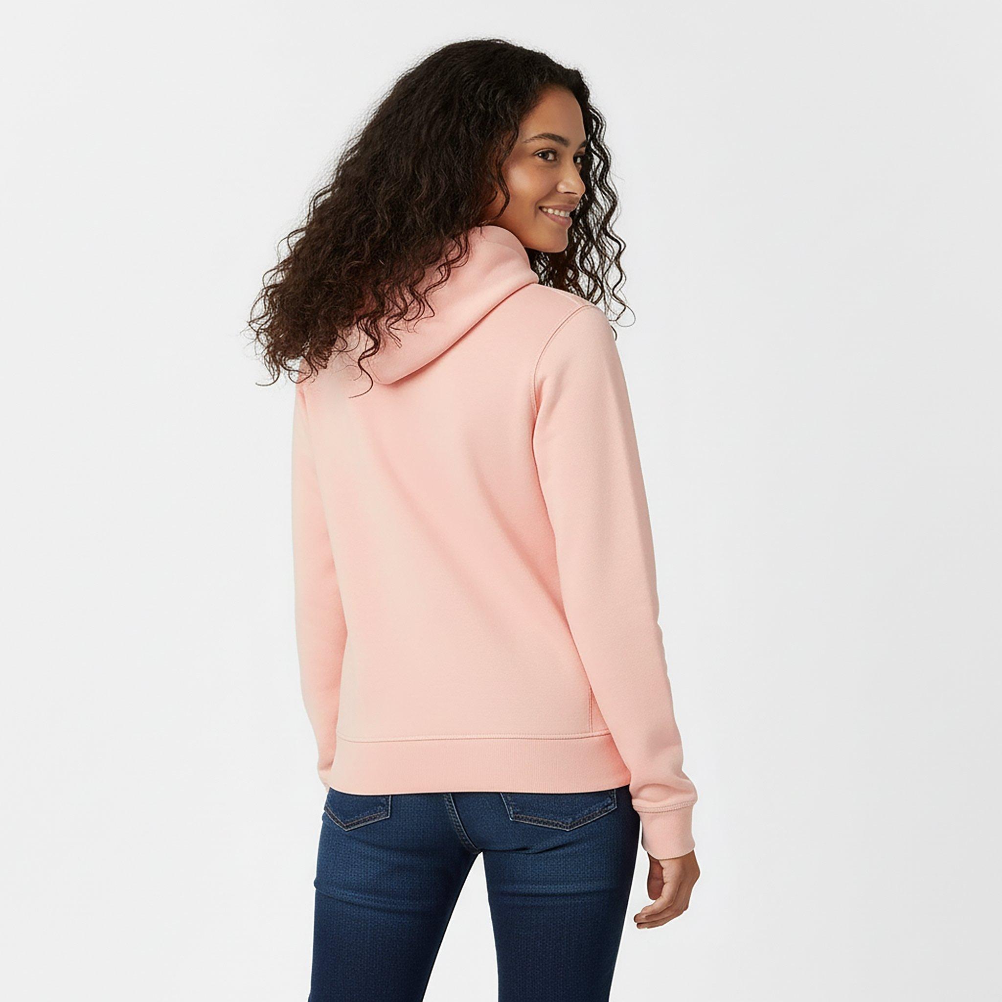 Weiches Rosa - Jack Wills - Hunston Graphic Logo Hoodie - 4
