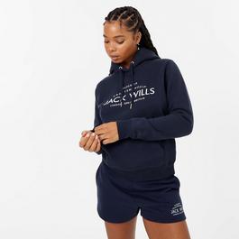 Jack Wills Hunston Graphic Logo Hoodie