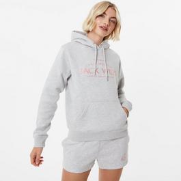 Jack Wills Hunston Graphic Logo Hoodie