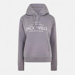 Jack Wills Hunston Graphic Logo Hoodie