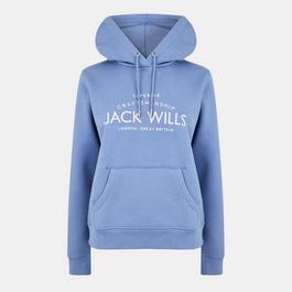 Jack Wills Hunston Graphic Logo Hoodie