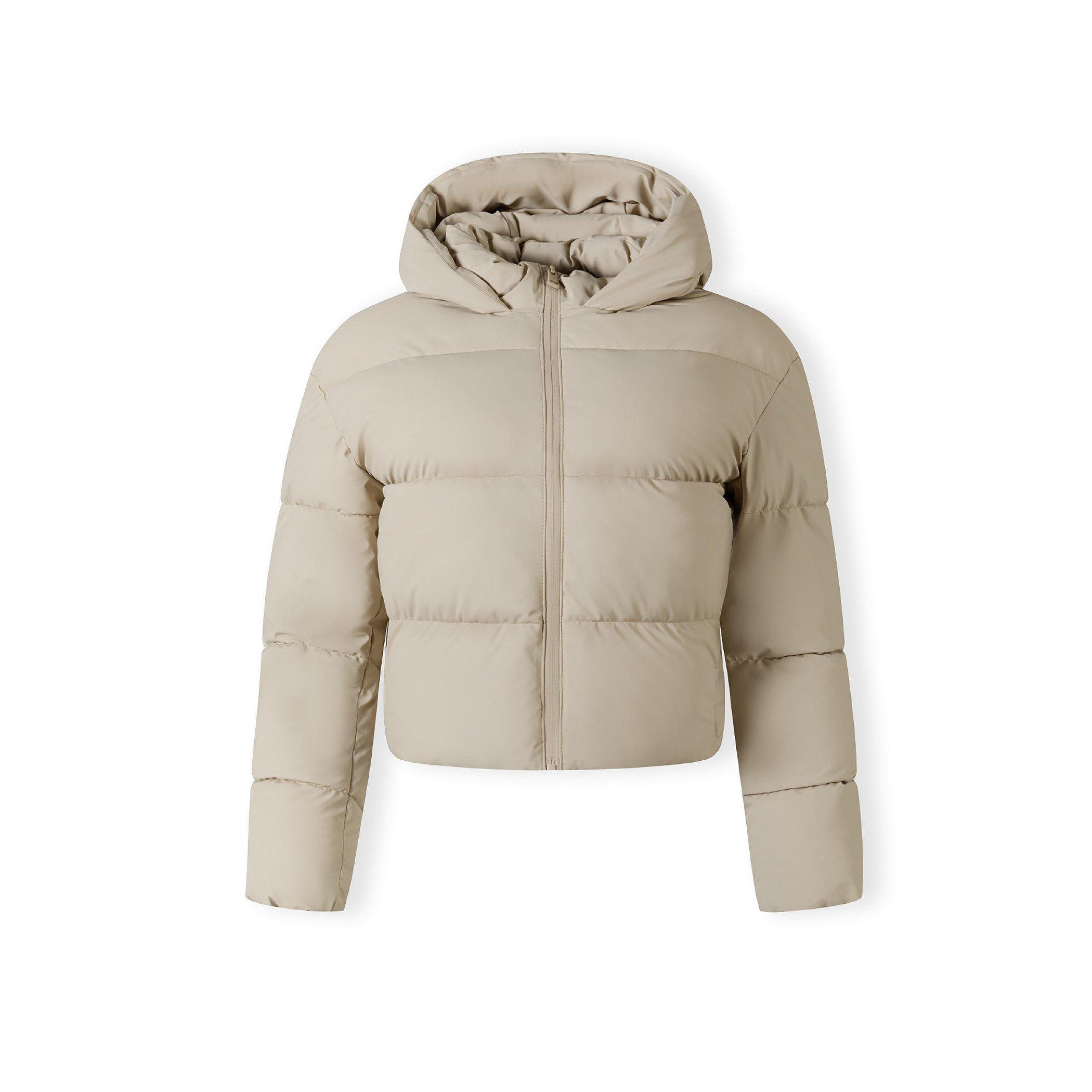 Stone - Minoti - Women short quilted water repellent jacket with hood grey - 1