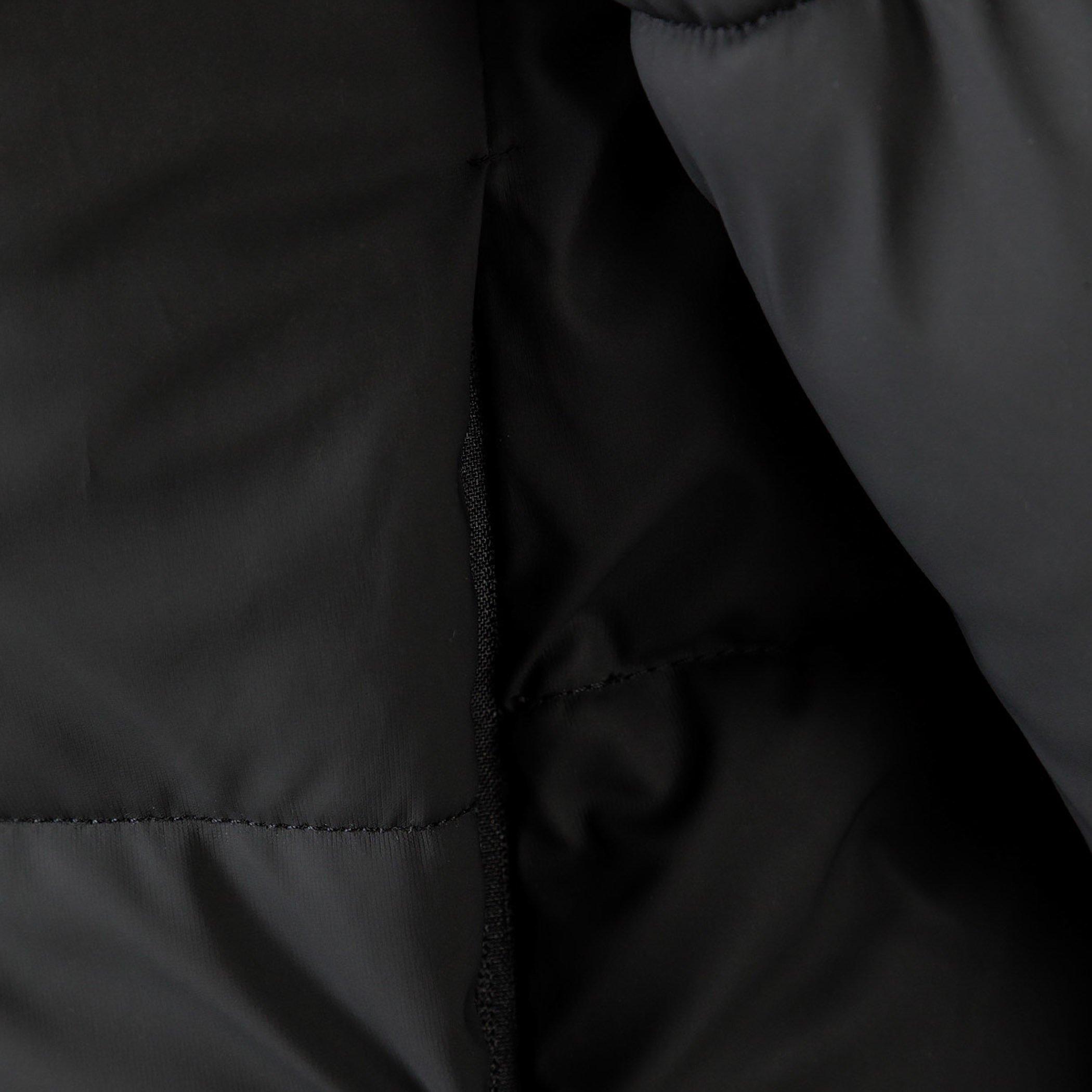 Black - Minoti - Women short water repellent quilted jacket with hood and high collar black - 7