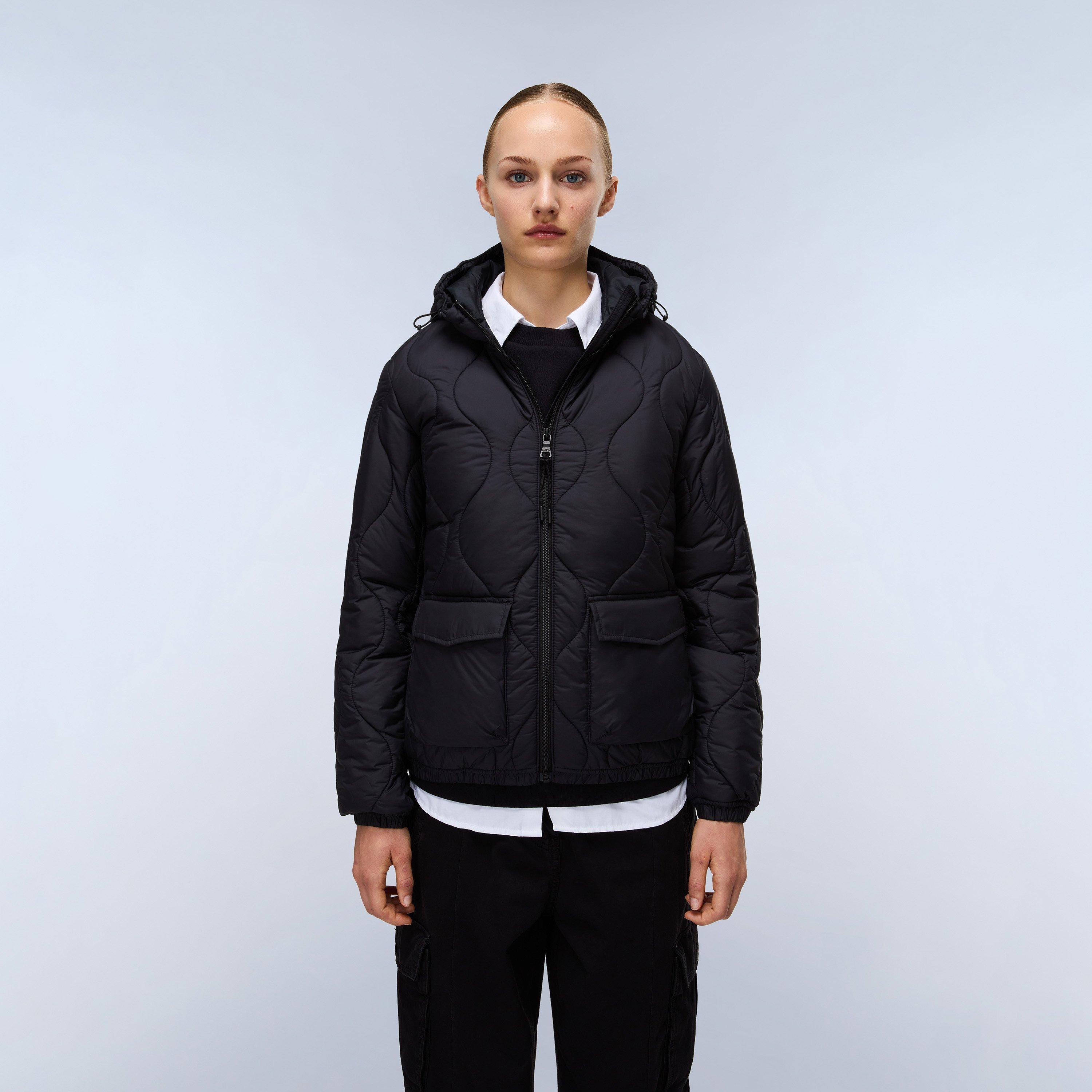 Black - Napapijri - Women's Napa Shorts Puffer Jacket - 3