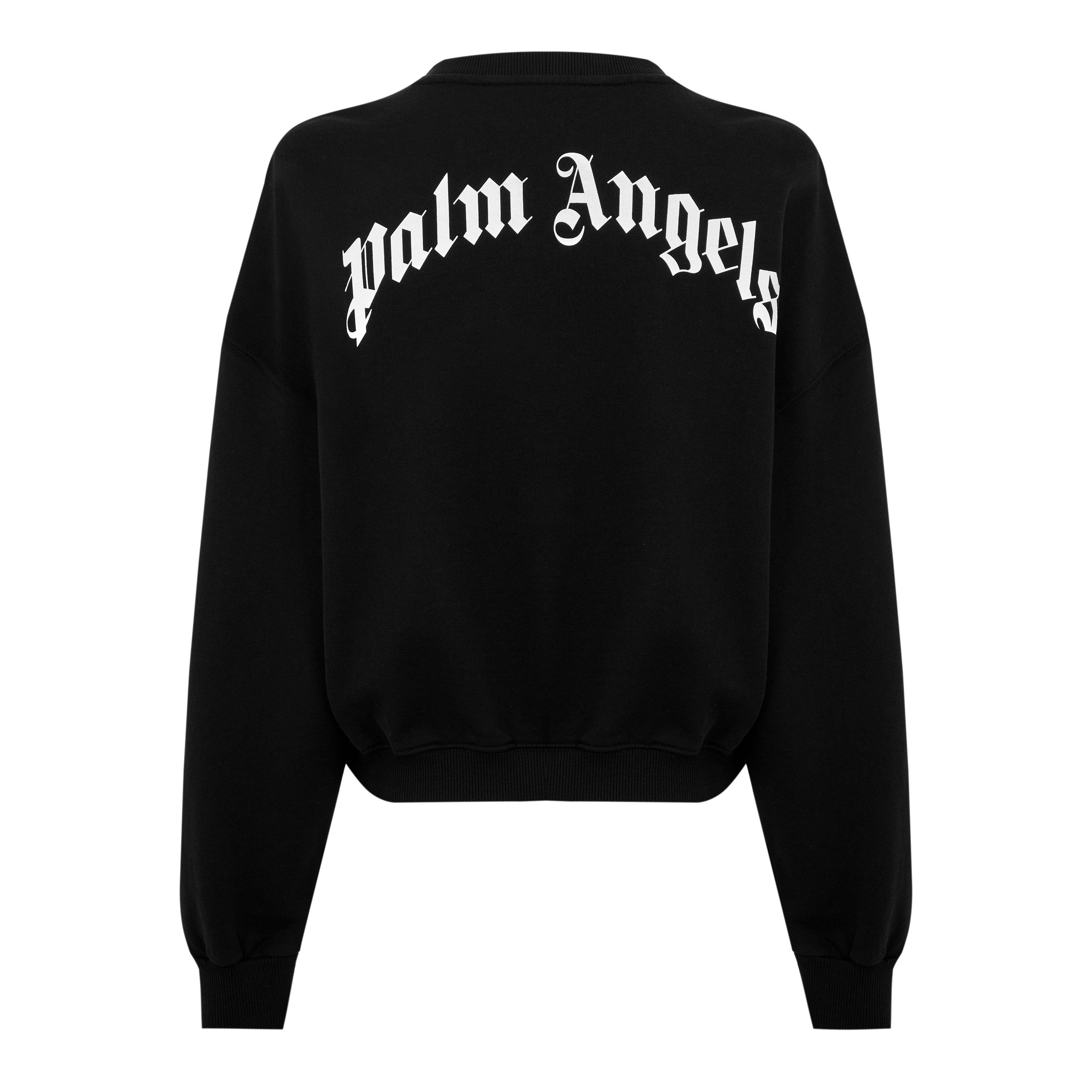 Black - Palm Angels - Women's Crew Sweatshirt - 2