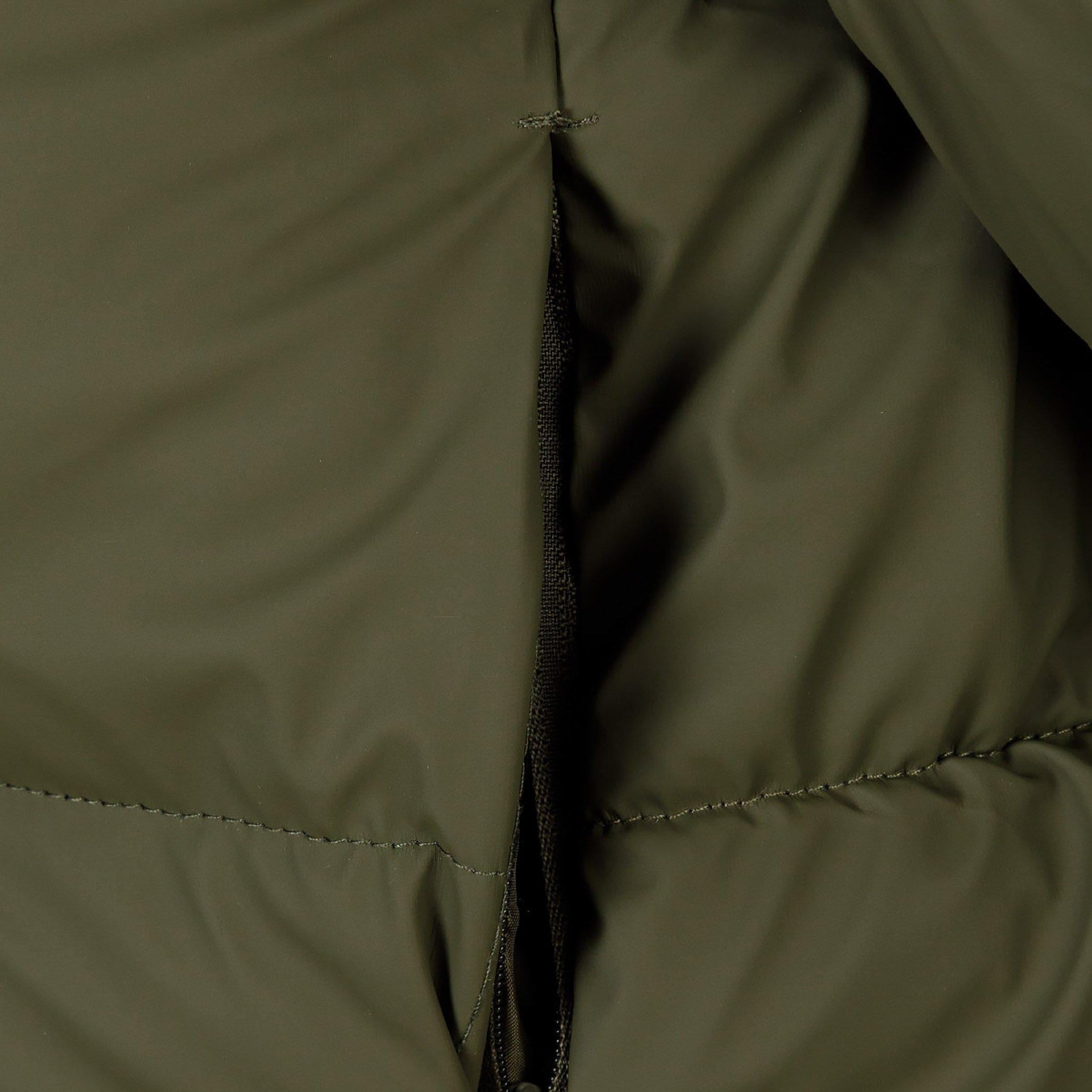 Khaki - Minoti - Women short water repellent quilted jacket with hood khaki - 6