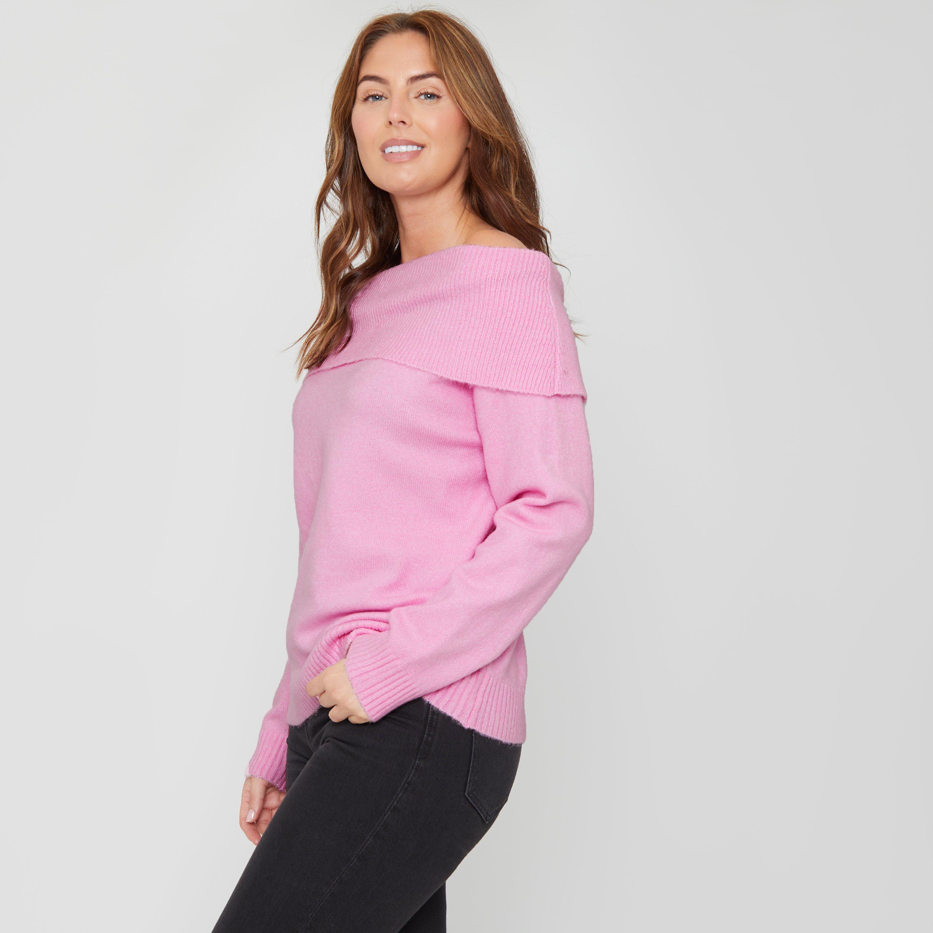 PINK - Be You - Bardot Off Shoulder Top - 2