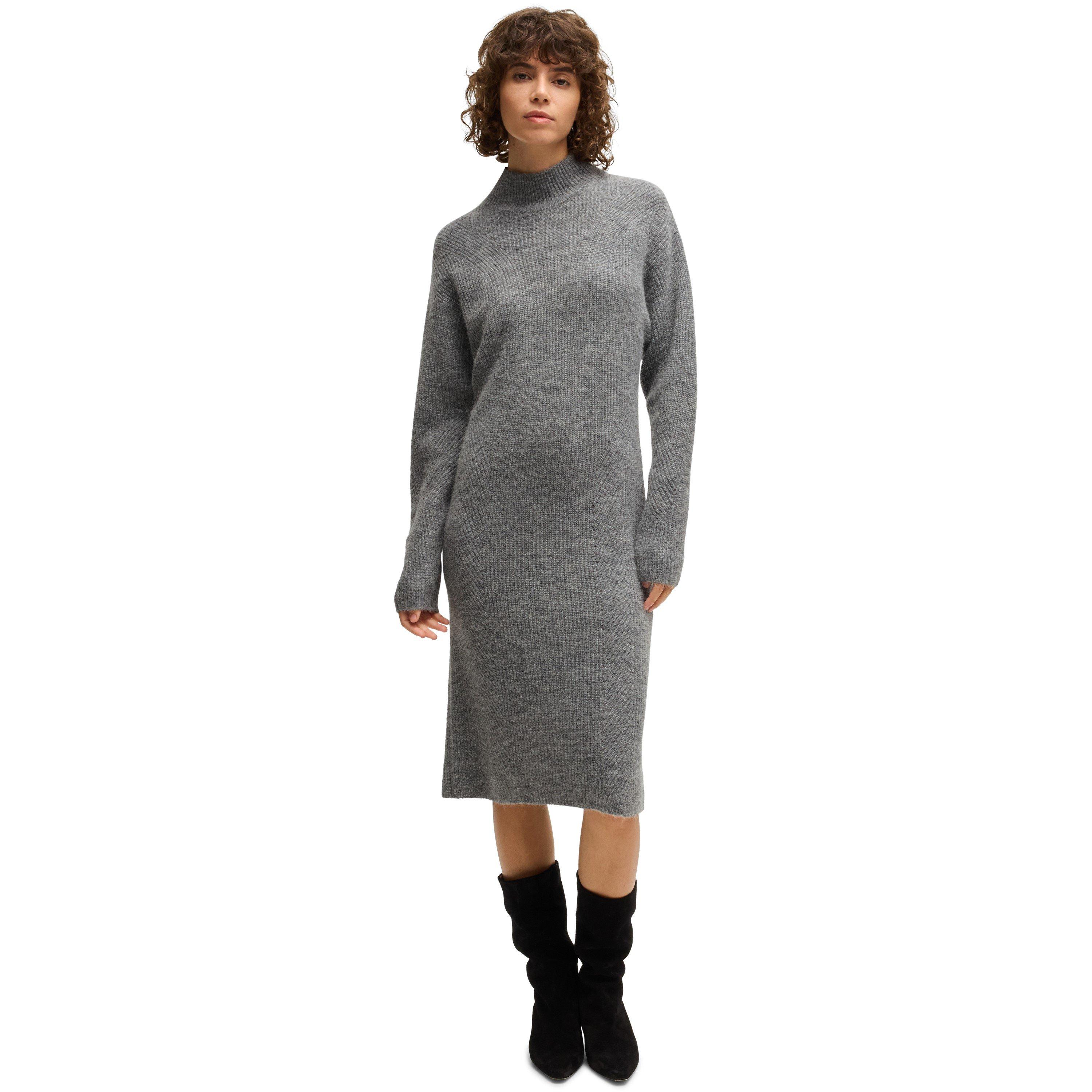 Silver - Boss - Women's C Fagdassy Knitted Top - 2