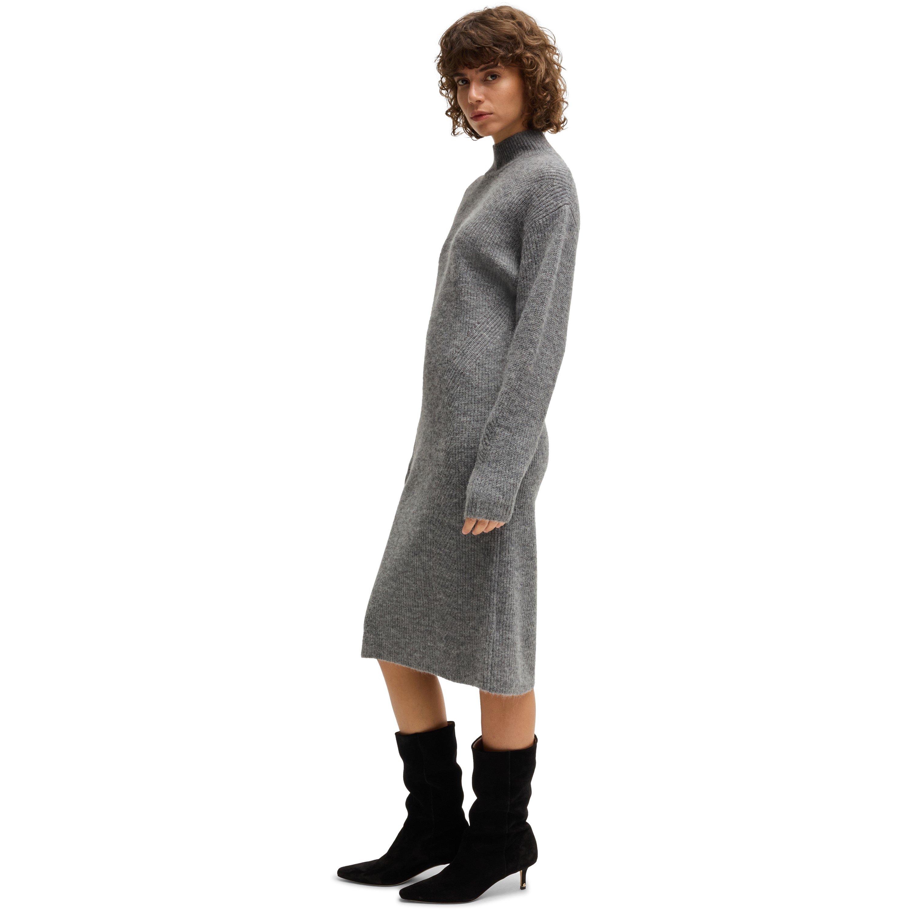 Silver - Boss - Women's C Fagdassy Knitted Top - 6