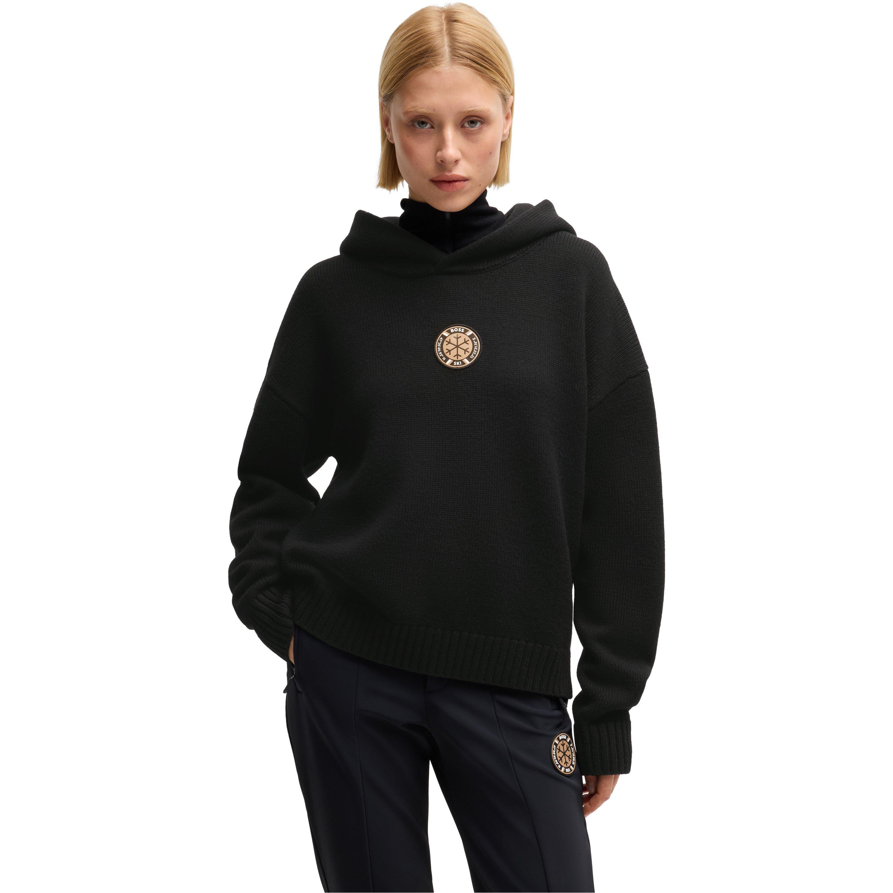 Black - Boss - Women's Knitted Top - 2