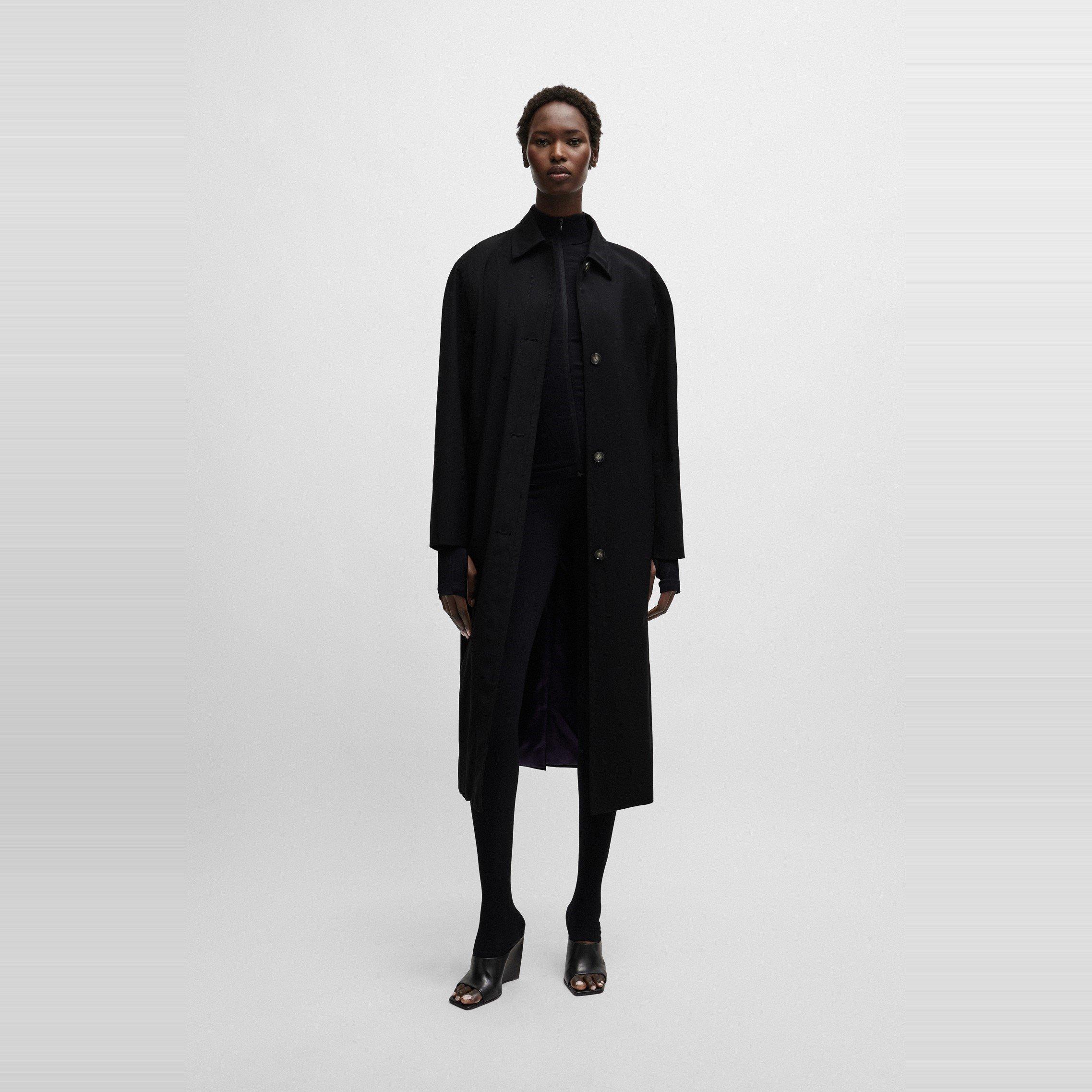 Black - Boss - Women's Copilot Overcoat - 2