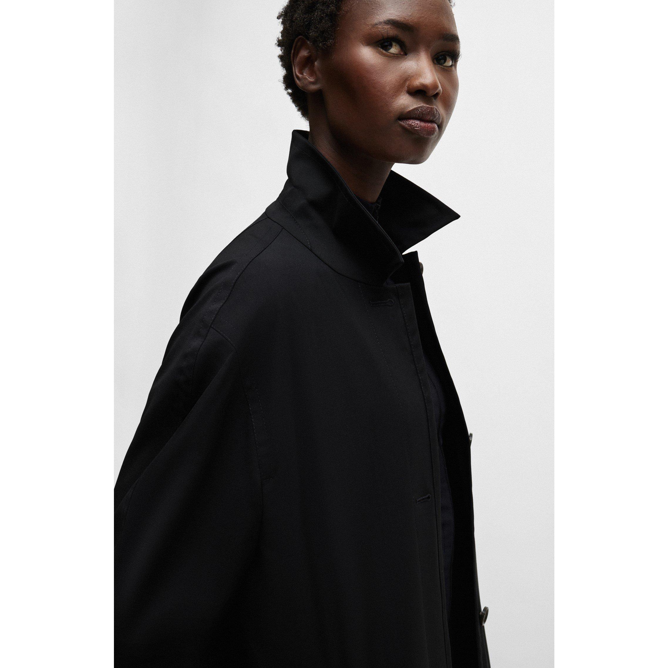 Black - Boss - Women's Copilot Overcoat - 5