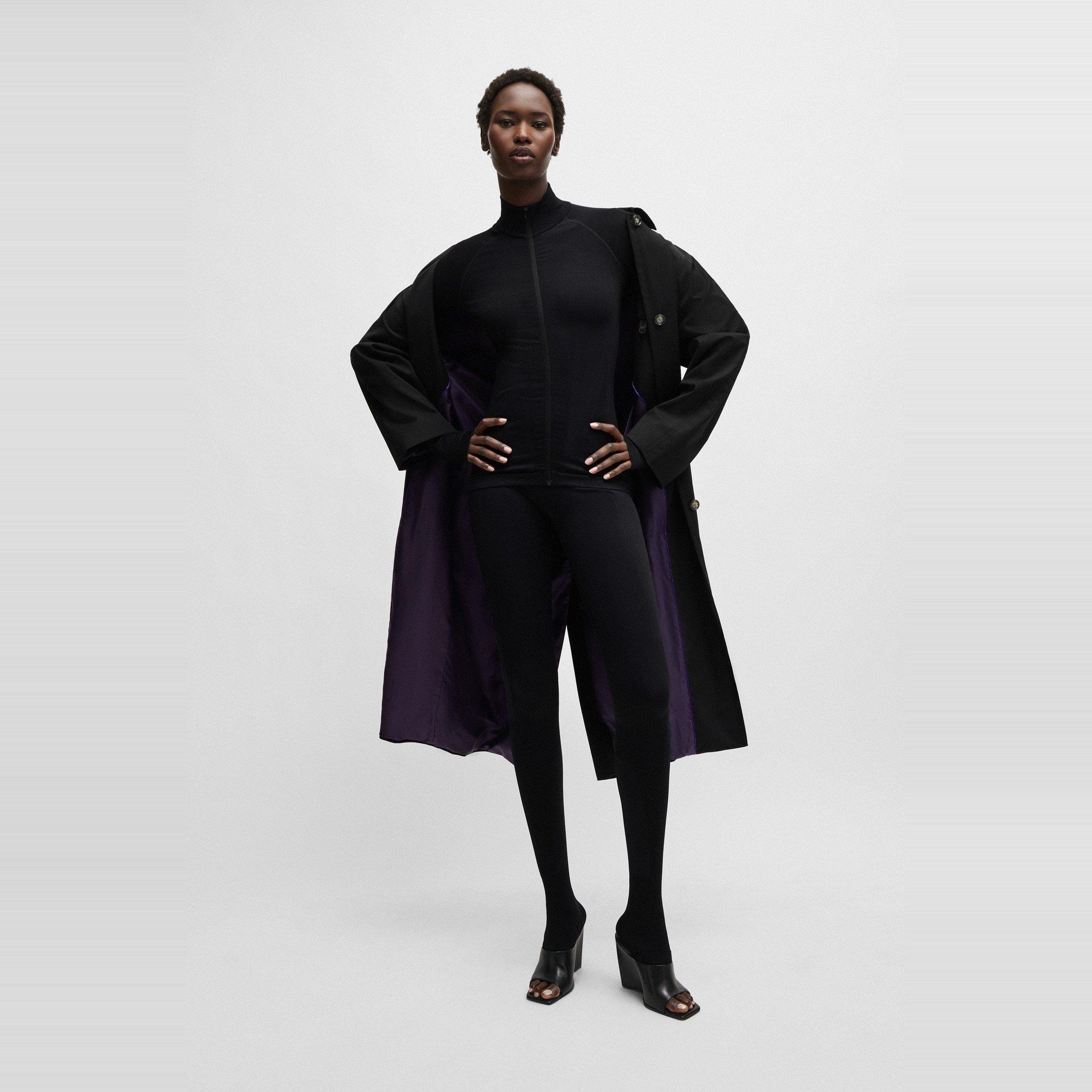 Black - Boss - Women's Copilot Overcoat - 7