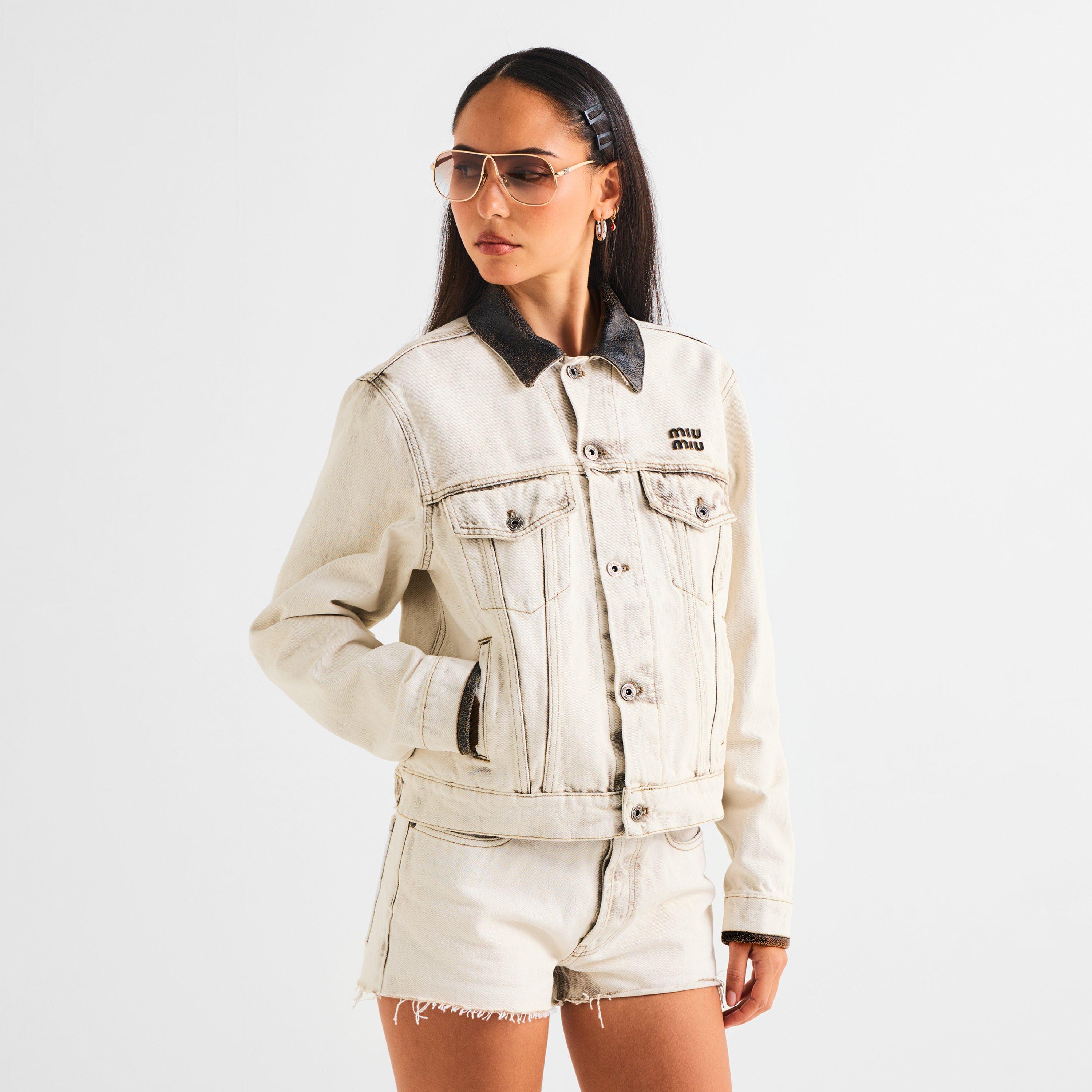 Bianco - Miu Miu - Miu Dnm Jckt Ld62 - 3