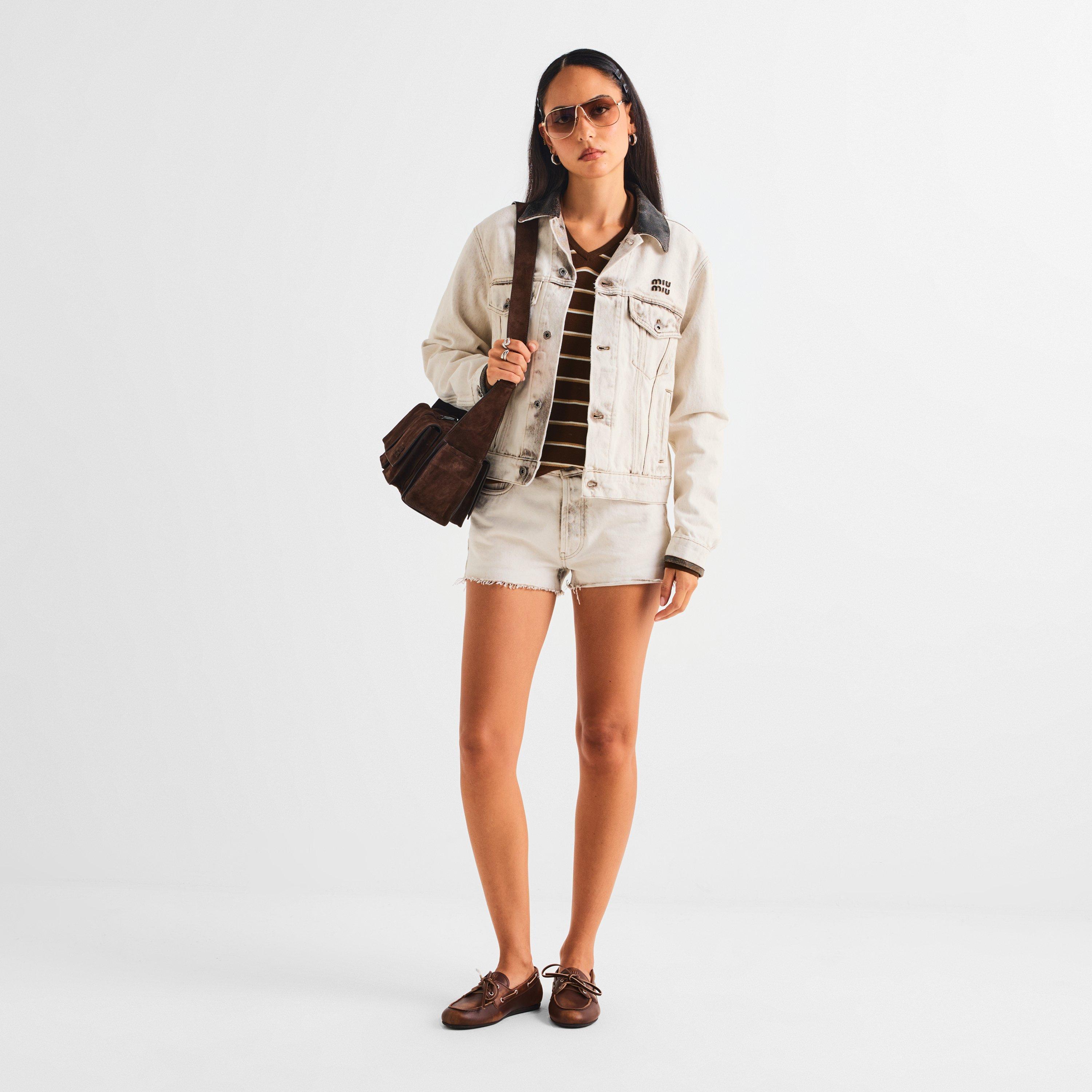 Bianco - Miu Miu - Miu Dnm Jckt Ld62 - 6